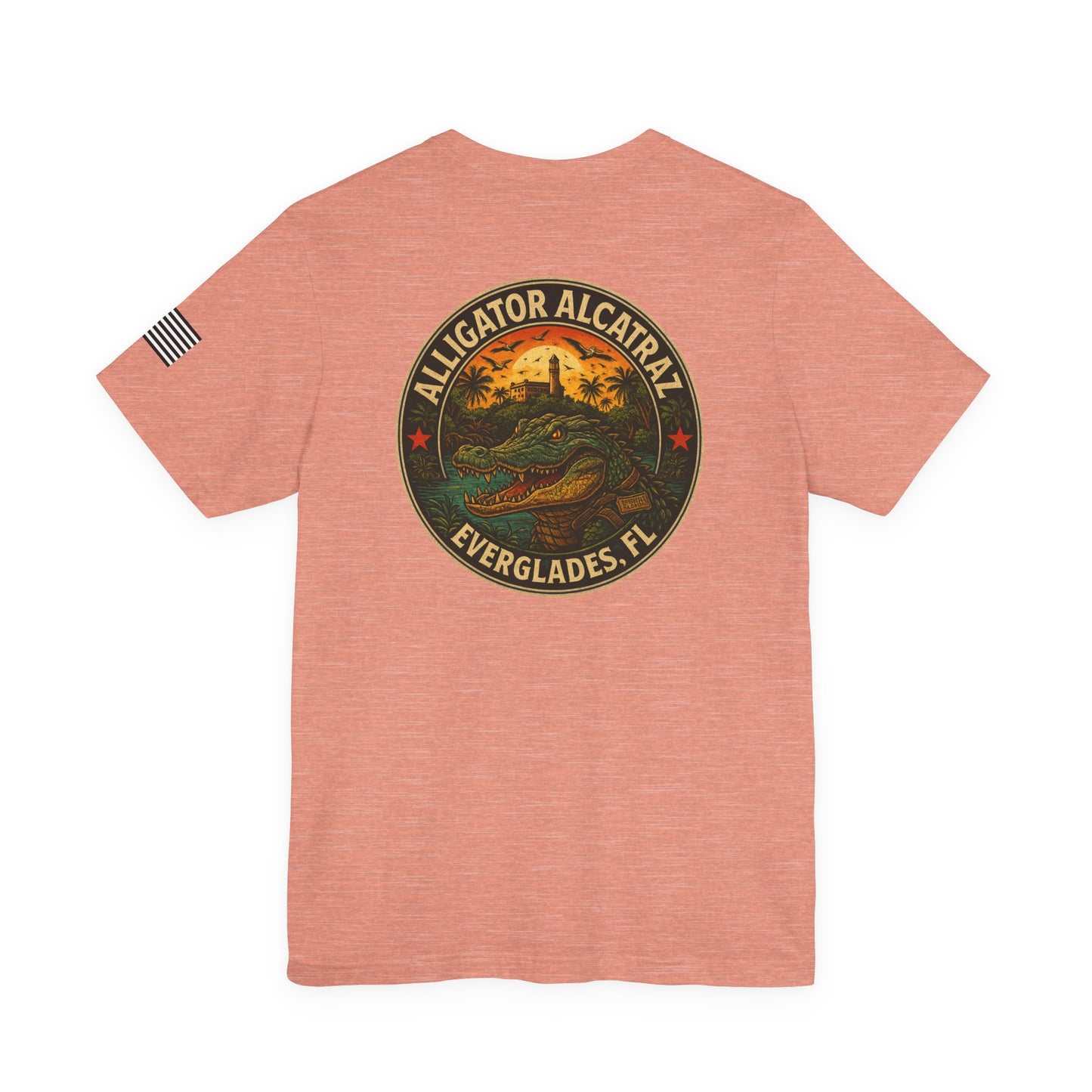 Alligator Alcatraz Graphic Tee | Casual Unisex T-Shirt