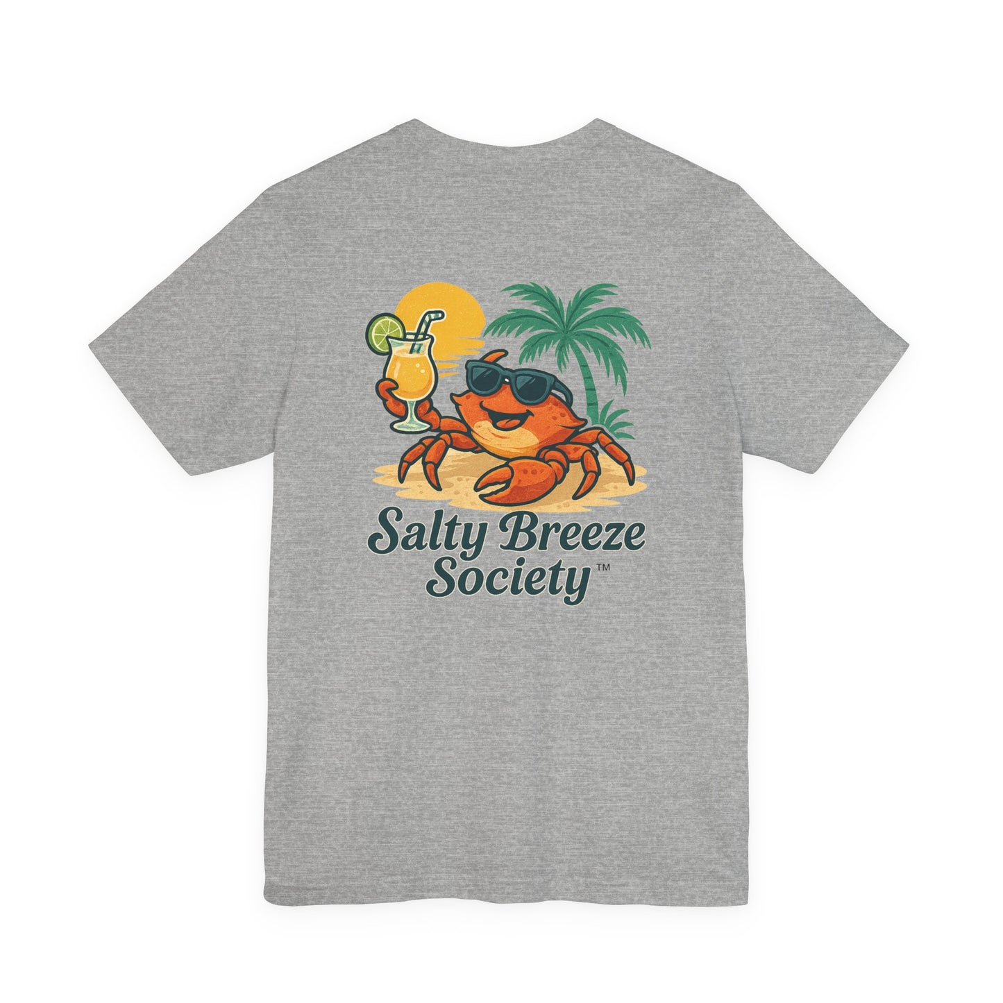 Salty Breeze Society Tee, Beach T-Shirt, Summer Vibes Shirt