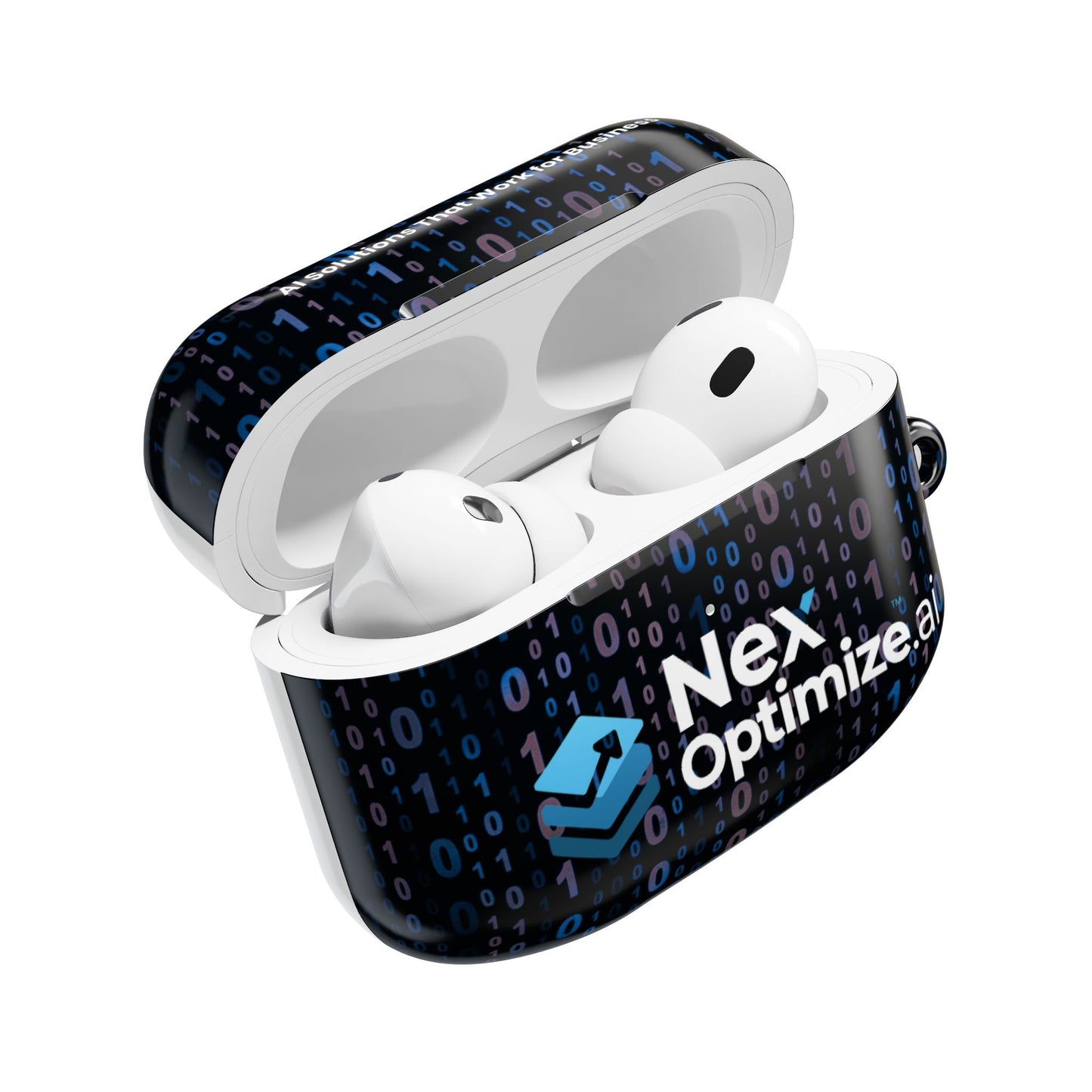NexOptimize AI AirPod Case - Tech-Inspired for Business Professionals