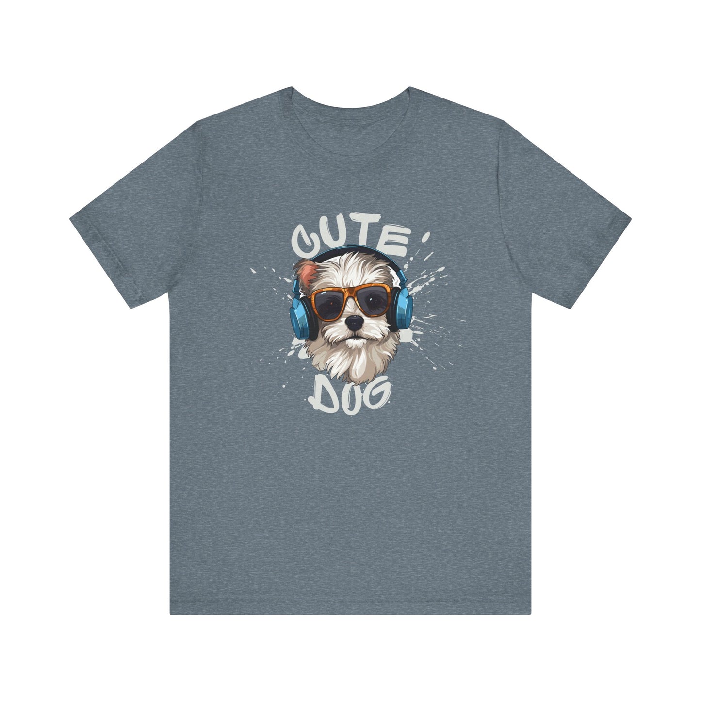 Cute Dog Graphic Unisex T-Shirt – Perfect for Pet Lovers