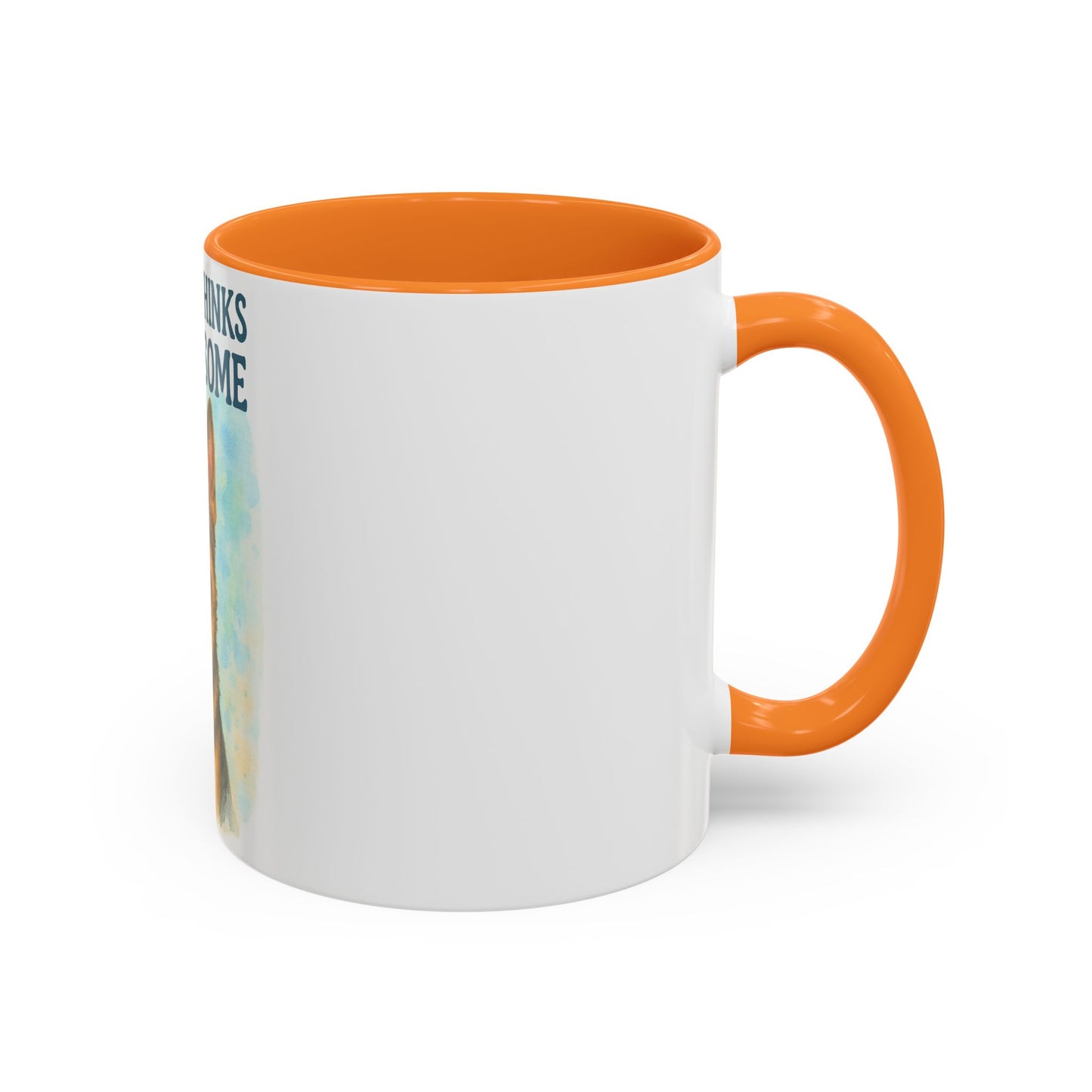 Funny Dog Lover Mug - 'My Dog Thinks I'm Pawsome' - 11oz