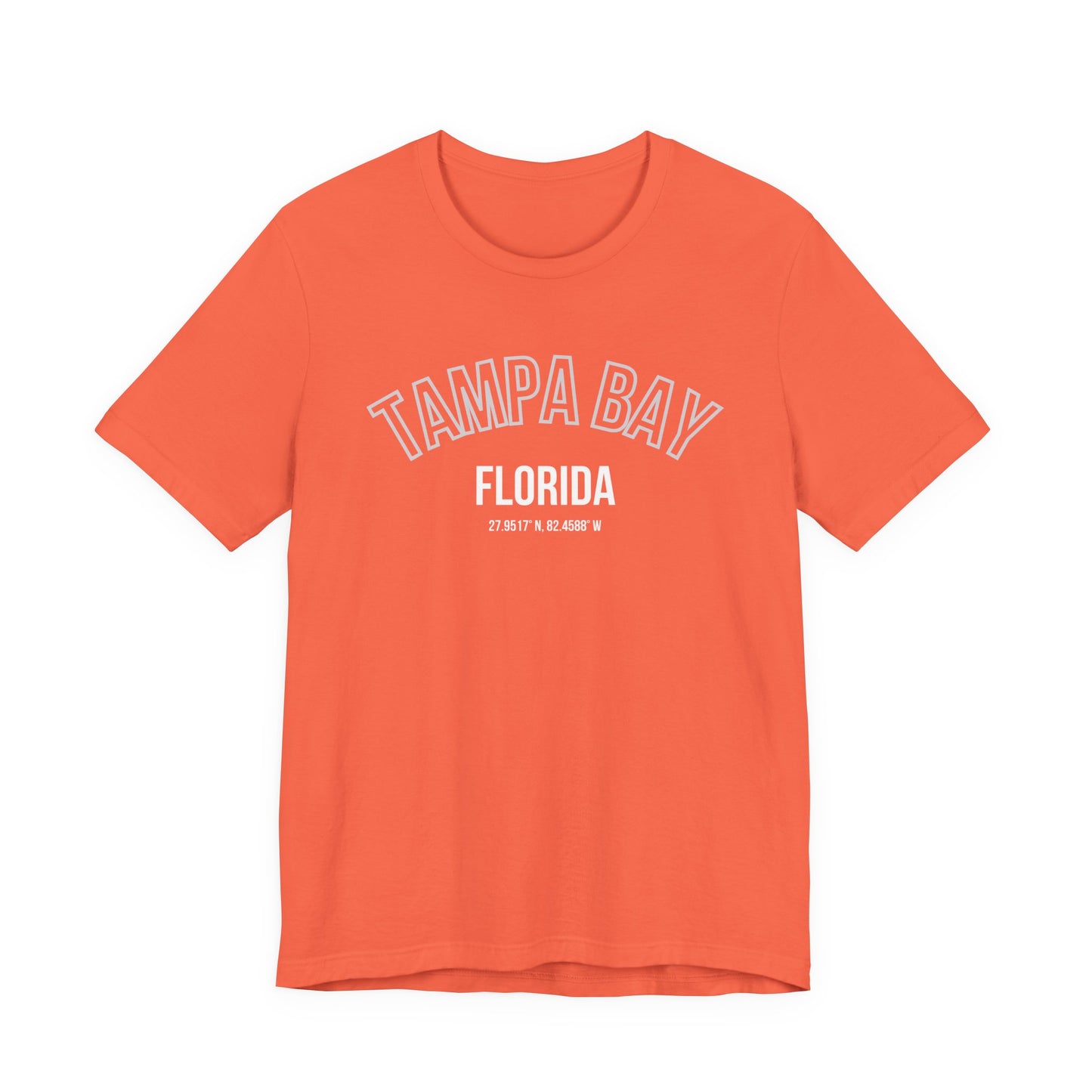 Tampa Bay Florida Unisex Jersey Tee - Casual Summer Style