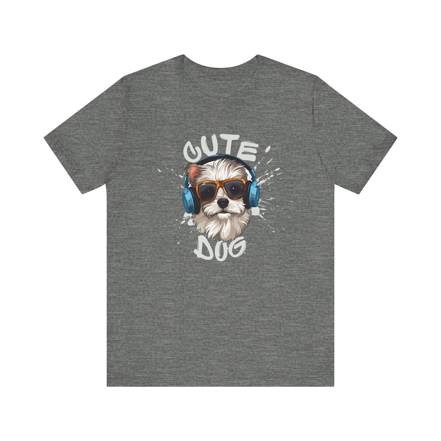 Cute Dog Graphic Unisex T-Shirt – Perfect for Pet Lovers