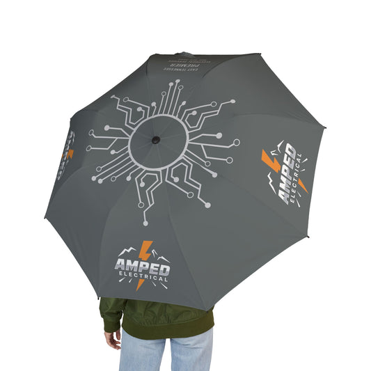 AMPED ELECTRICAL Tech-Inspired Foldable Umbrella