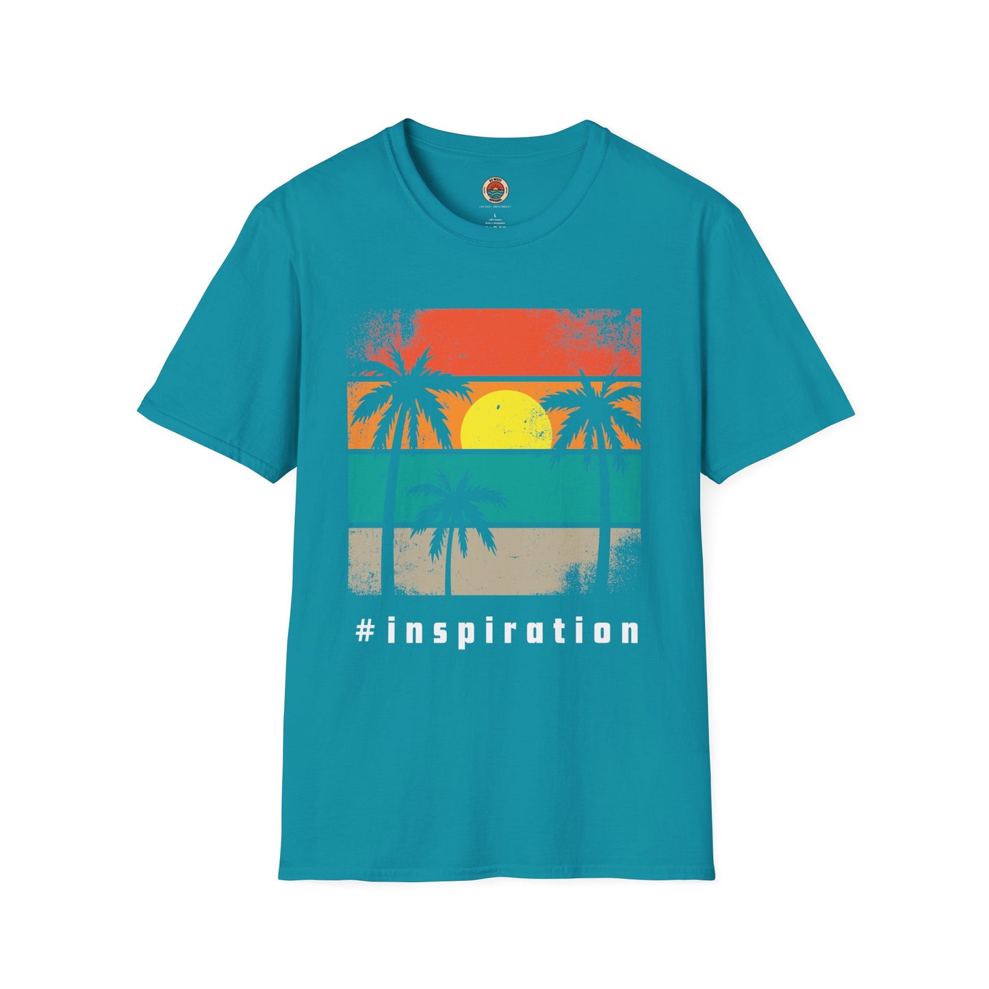 Inspiration Florida Sunset Graphic Unisex Softstyle T-Shirt