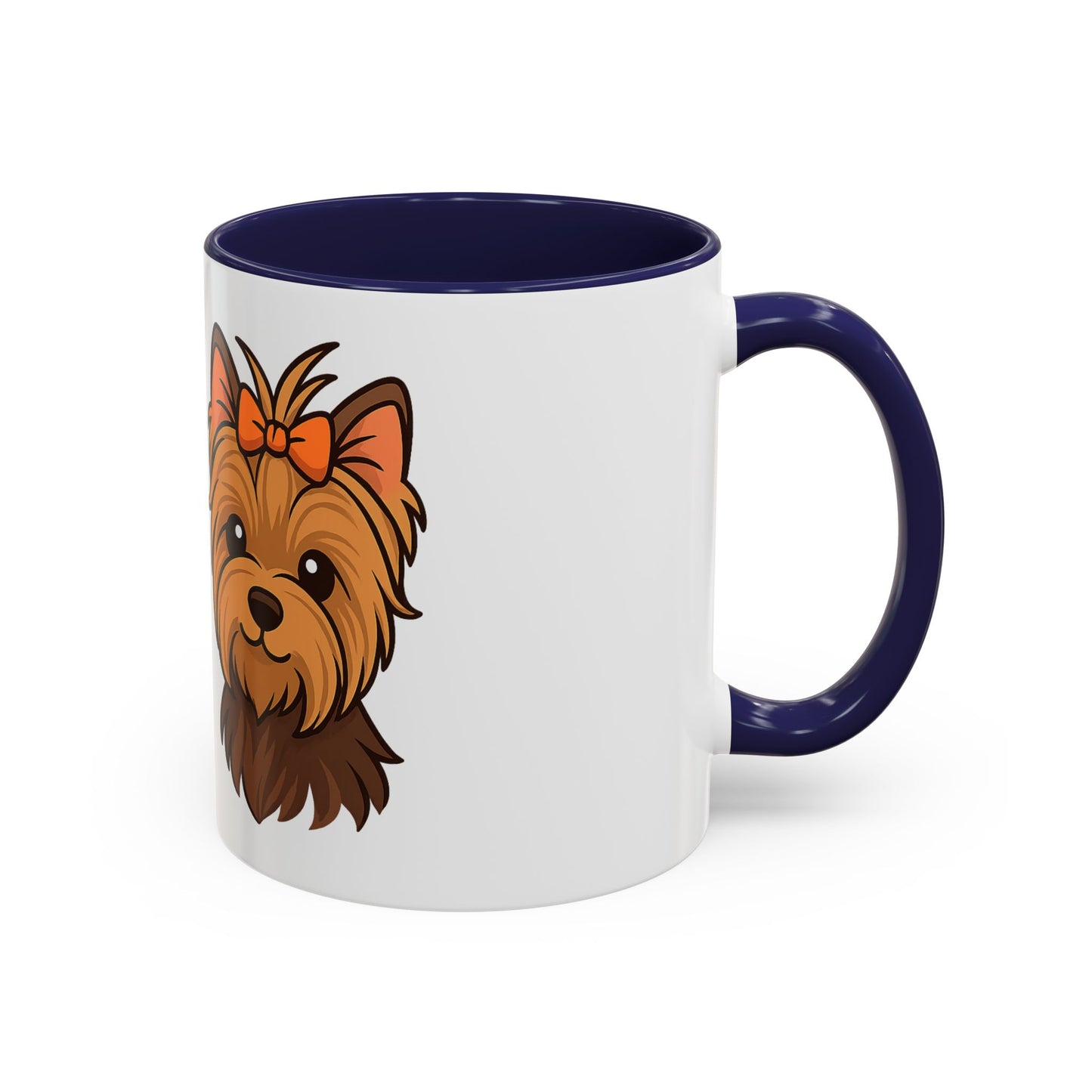 Cute Yorkshire Terrier Accent Coffee Mug - Pet Lover Gift