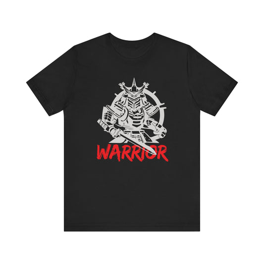 Samurai Warrior Unisex Jersey Tee - Bold Graphic Tee for Empowerment