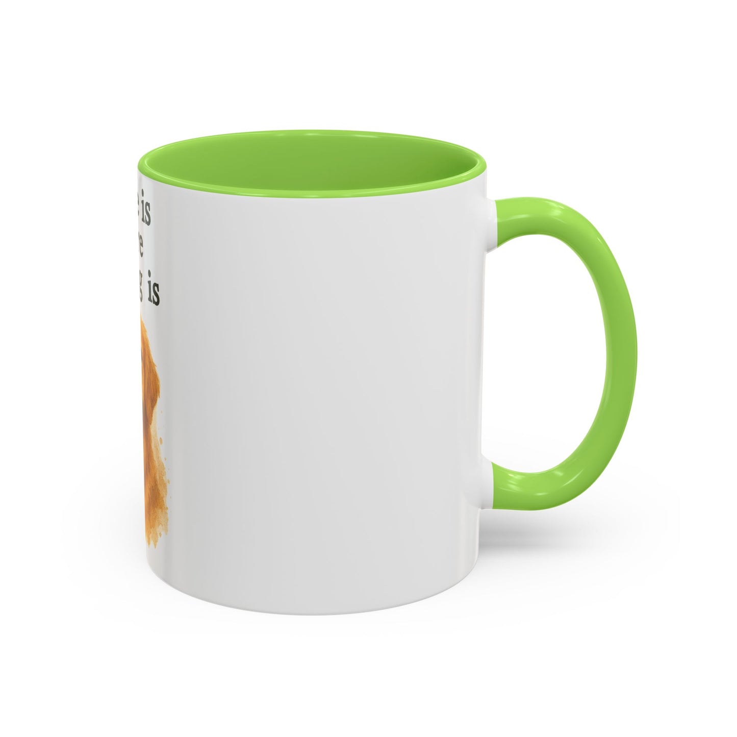 Home Is Where The Dog Is Mug – Colorful Pet Lover’s Coffee Cup (11oz, 15oz)