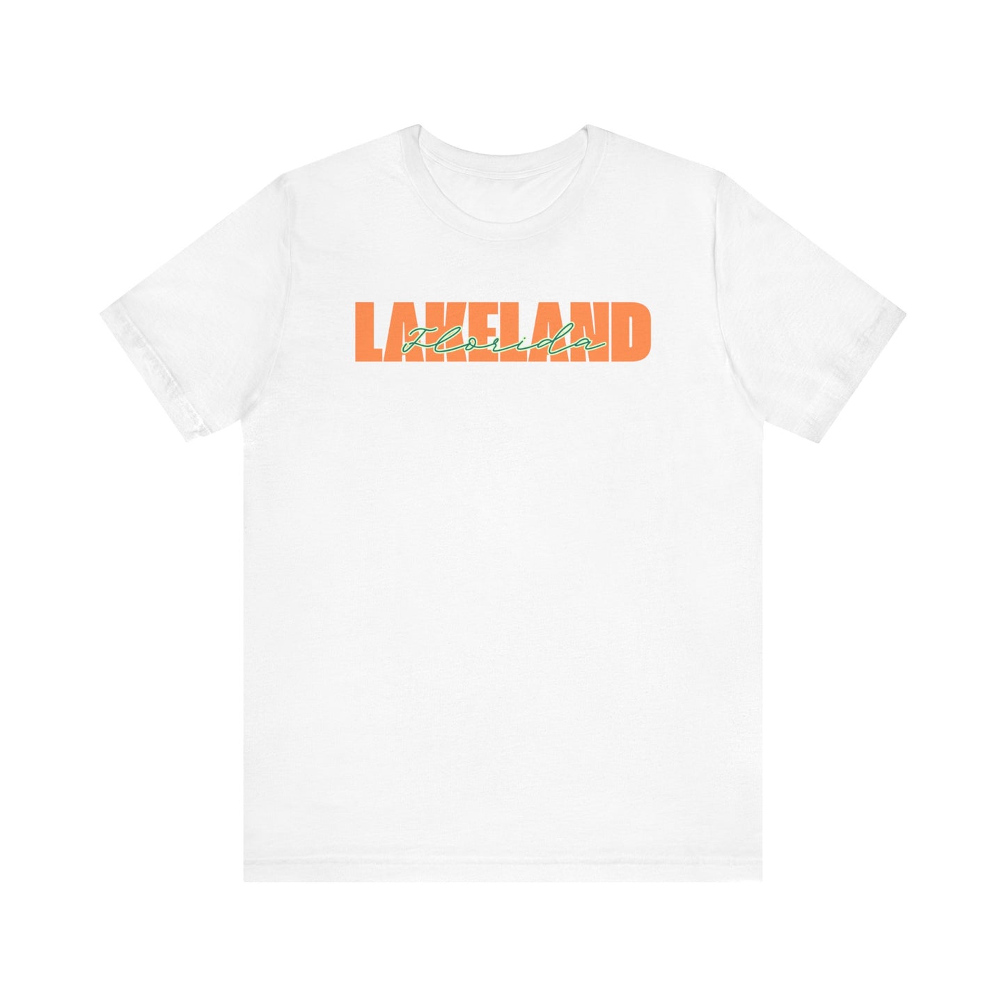 Lakeland Retro Unisex Short Sleeve Tee - Casual Summer Style