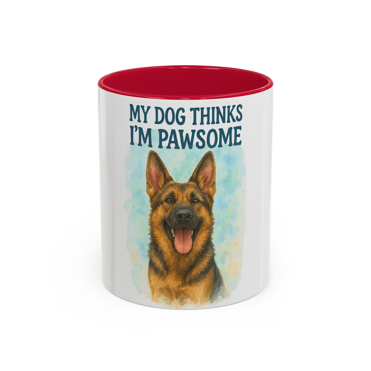 Funny Dog Lover Mug - 'My Dog Thinks I'm Pawsome' - 11oz