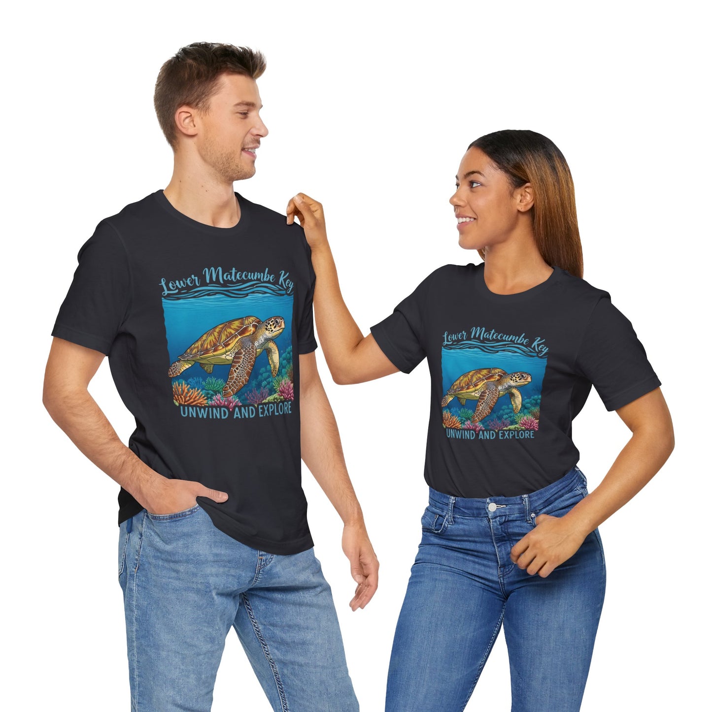 FLORIDA KEYS COLLECTION Lower Matecumbe Key 'Unwind and Explore' Design with Sea Turtle