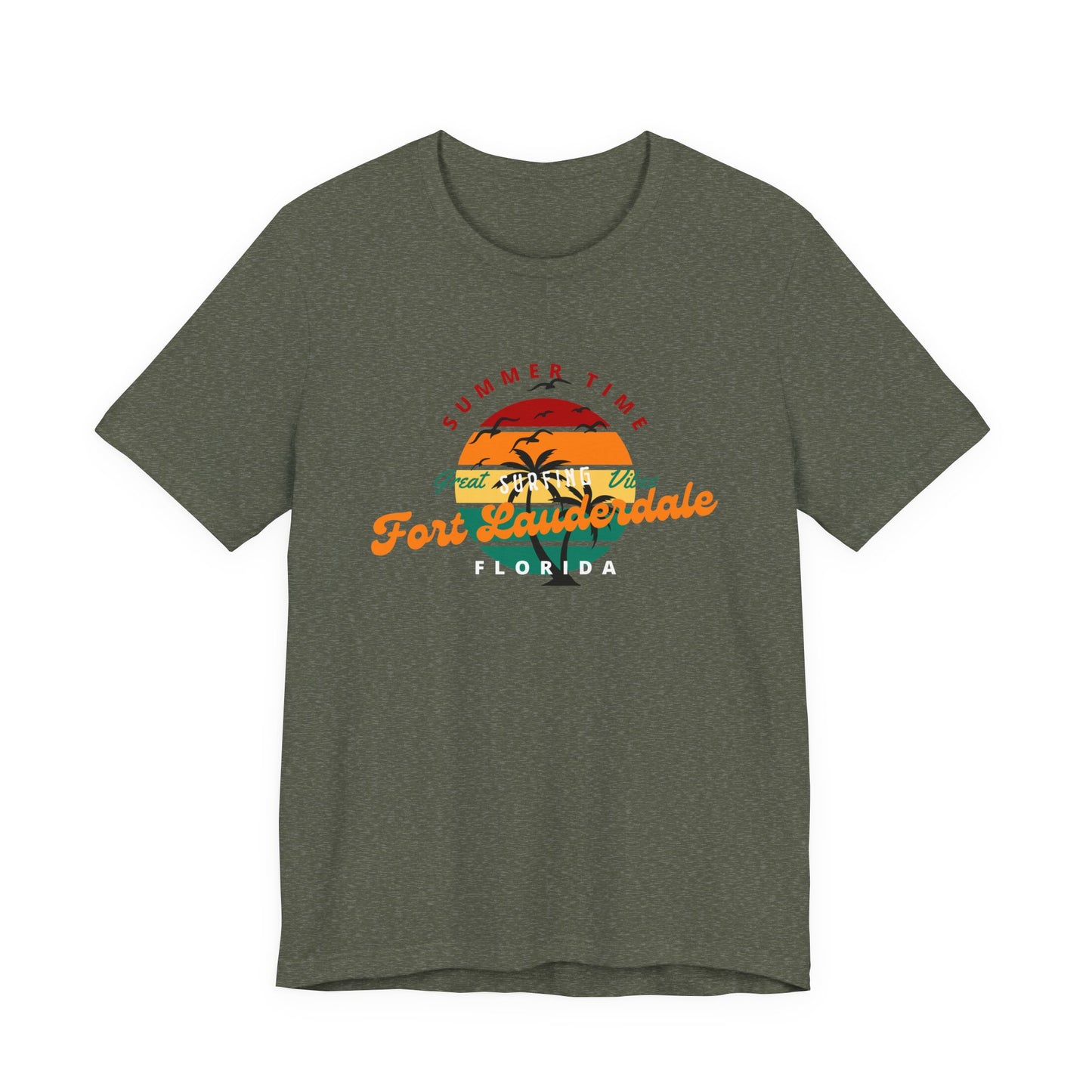 Fort Lauderdale Summer Vibes Tee - Unisex Jersey Short Sleeve Shirt
