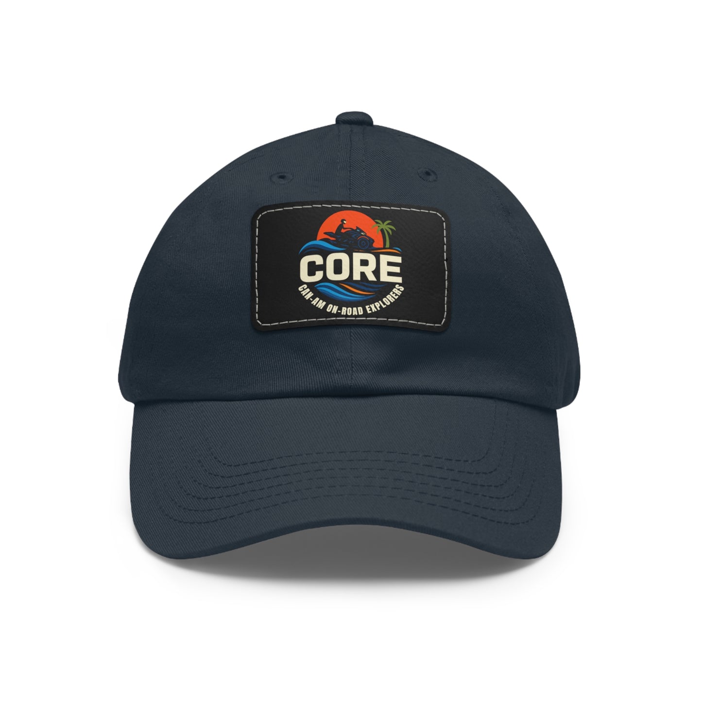 Core with Leather Patch, Casual Cap