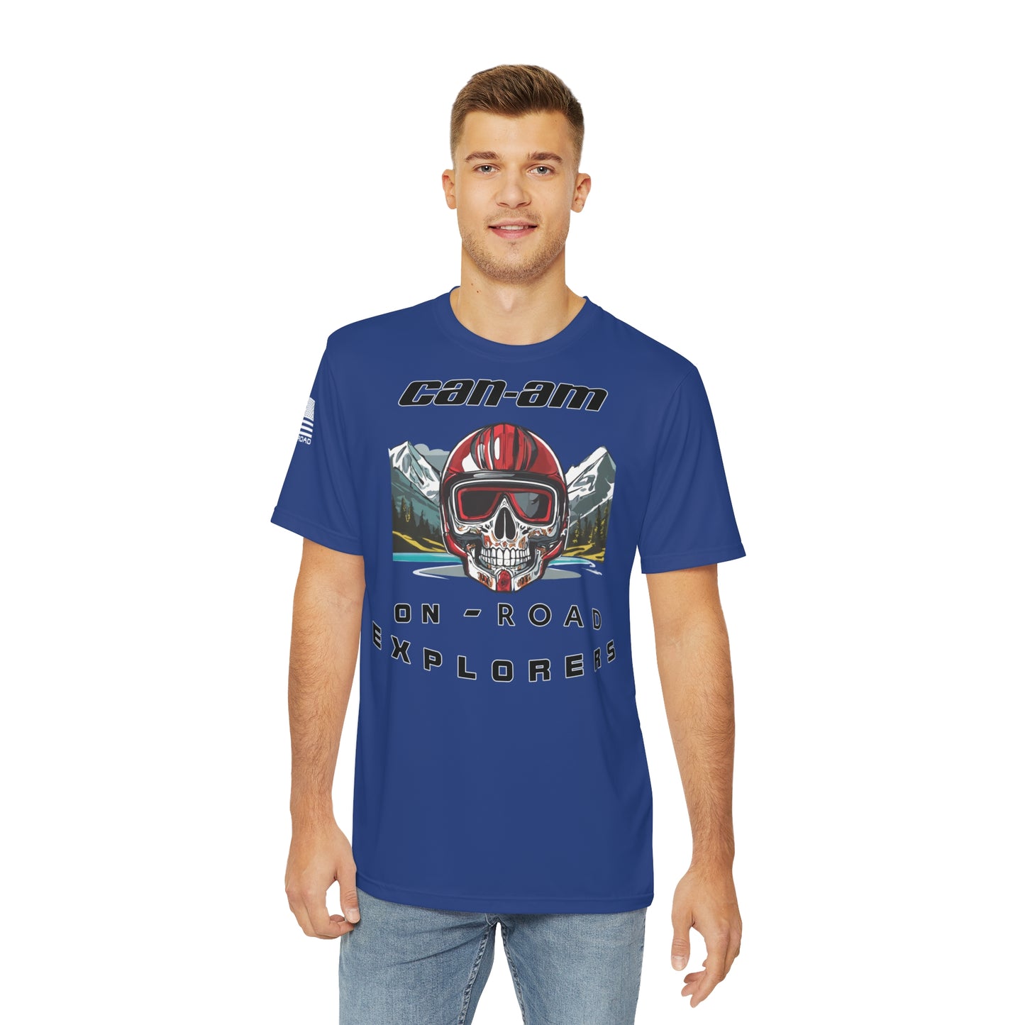 CORE LOOK TWICE Men's Polyester Tee
