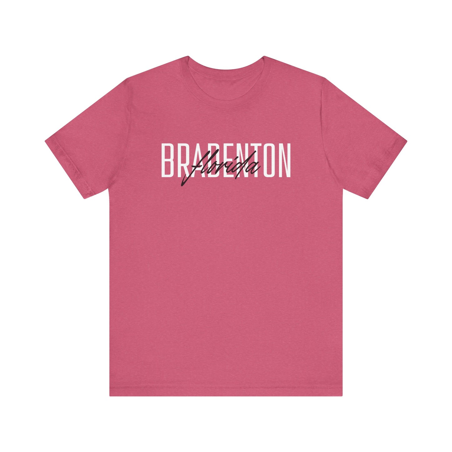 Bradenton Florida Graphic Tee, Trendy Summer Shirt, Casual Wear