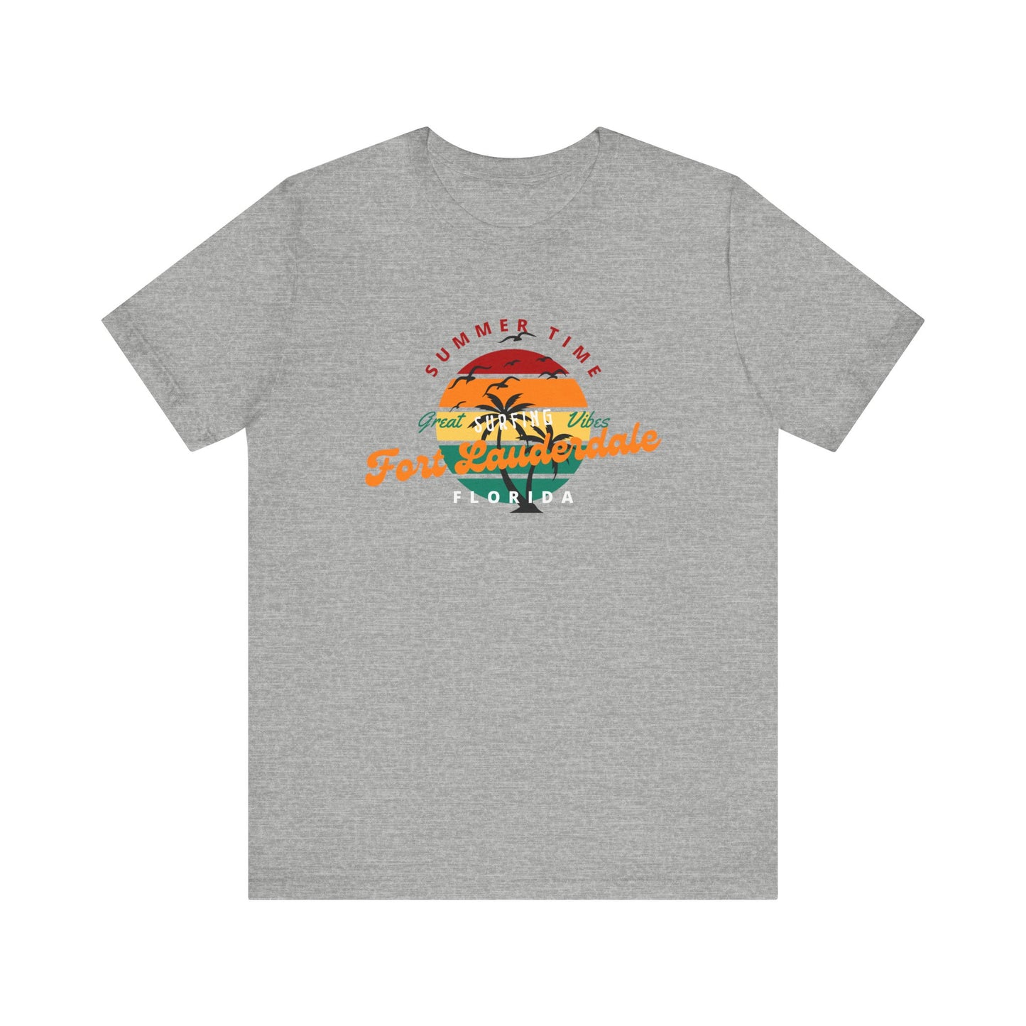 Fort Lauderdale Summer Vibes Tee - Unisex Jersey Short Sleeve Shirt