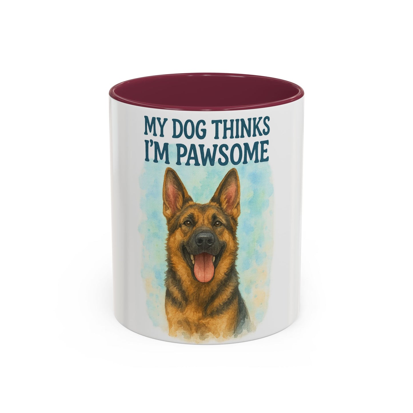 Funny Dog Lover Mug - 'My Dog Thinks I'm Pawsome' - 11oz
