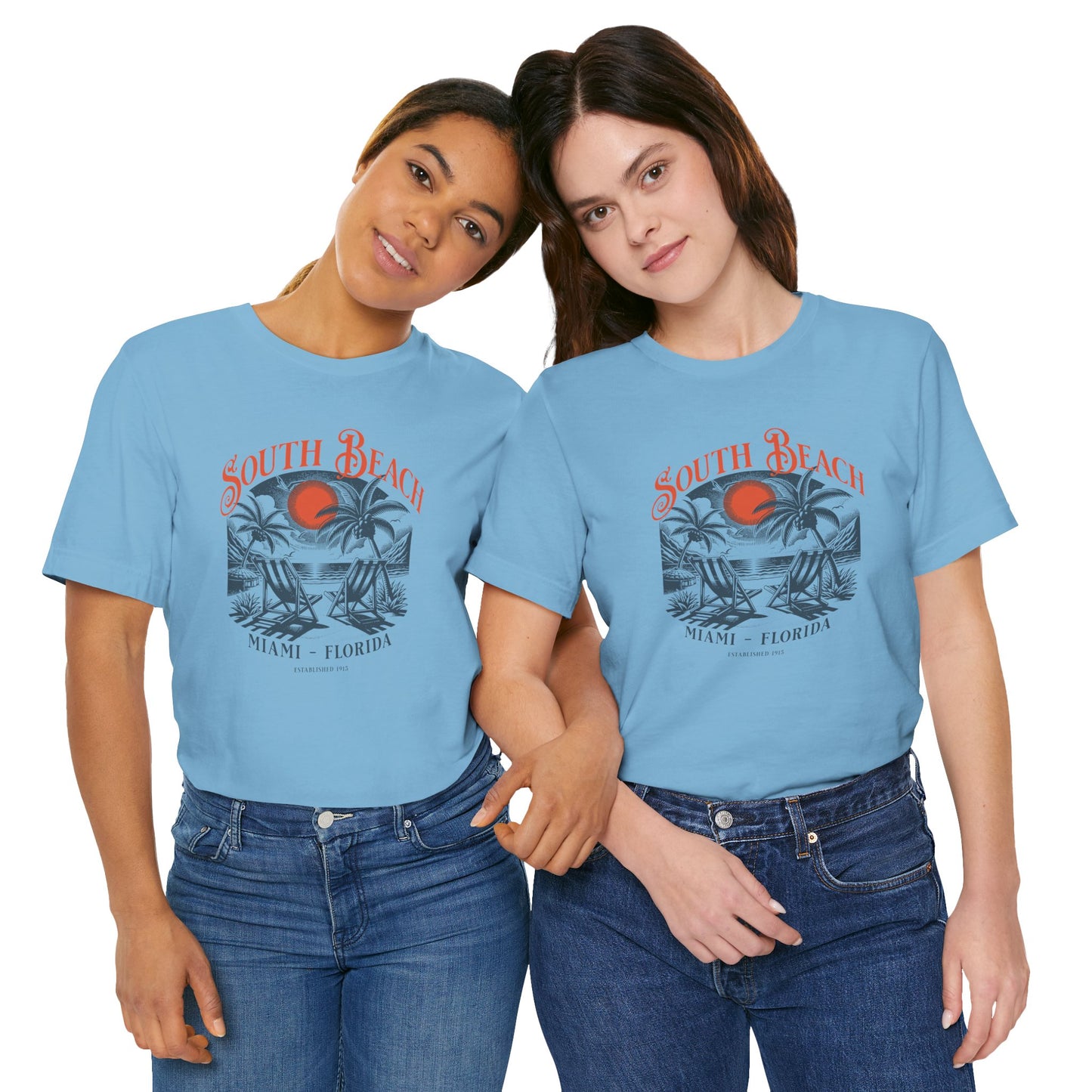 South Beach Miami Unisex Jersey Short Sleeve Tee