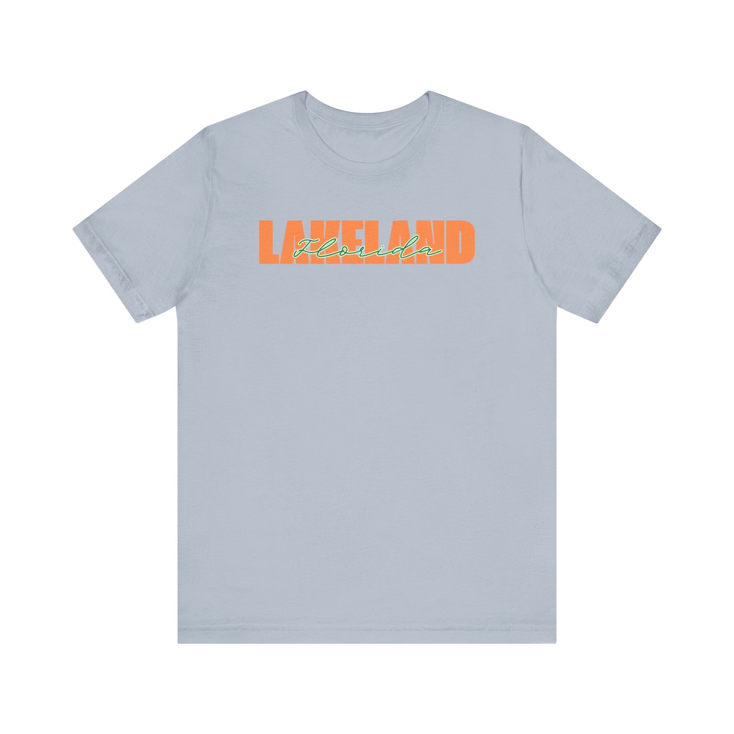 Lakeland Retro Unisex Short Sleeve Tee - Casual Summer Style