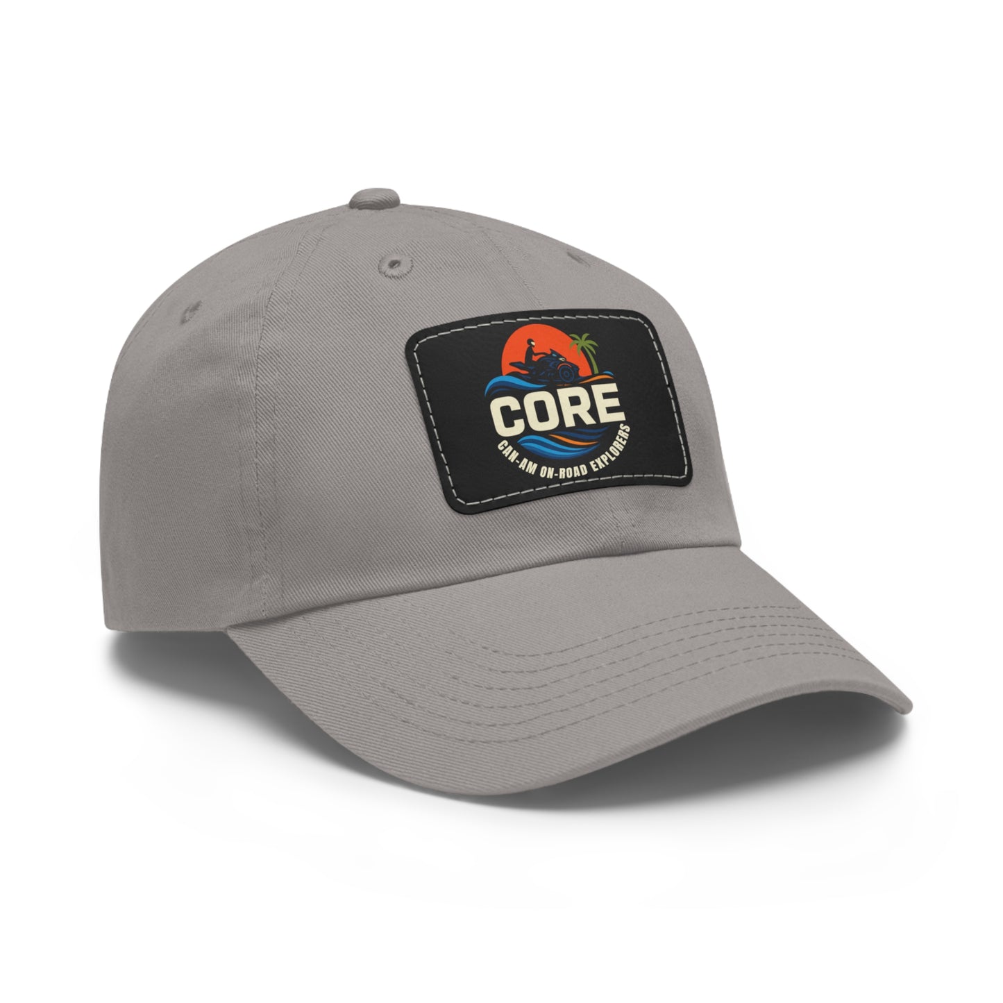 Core with Leather Patch, Casual Cap