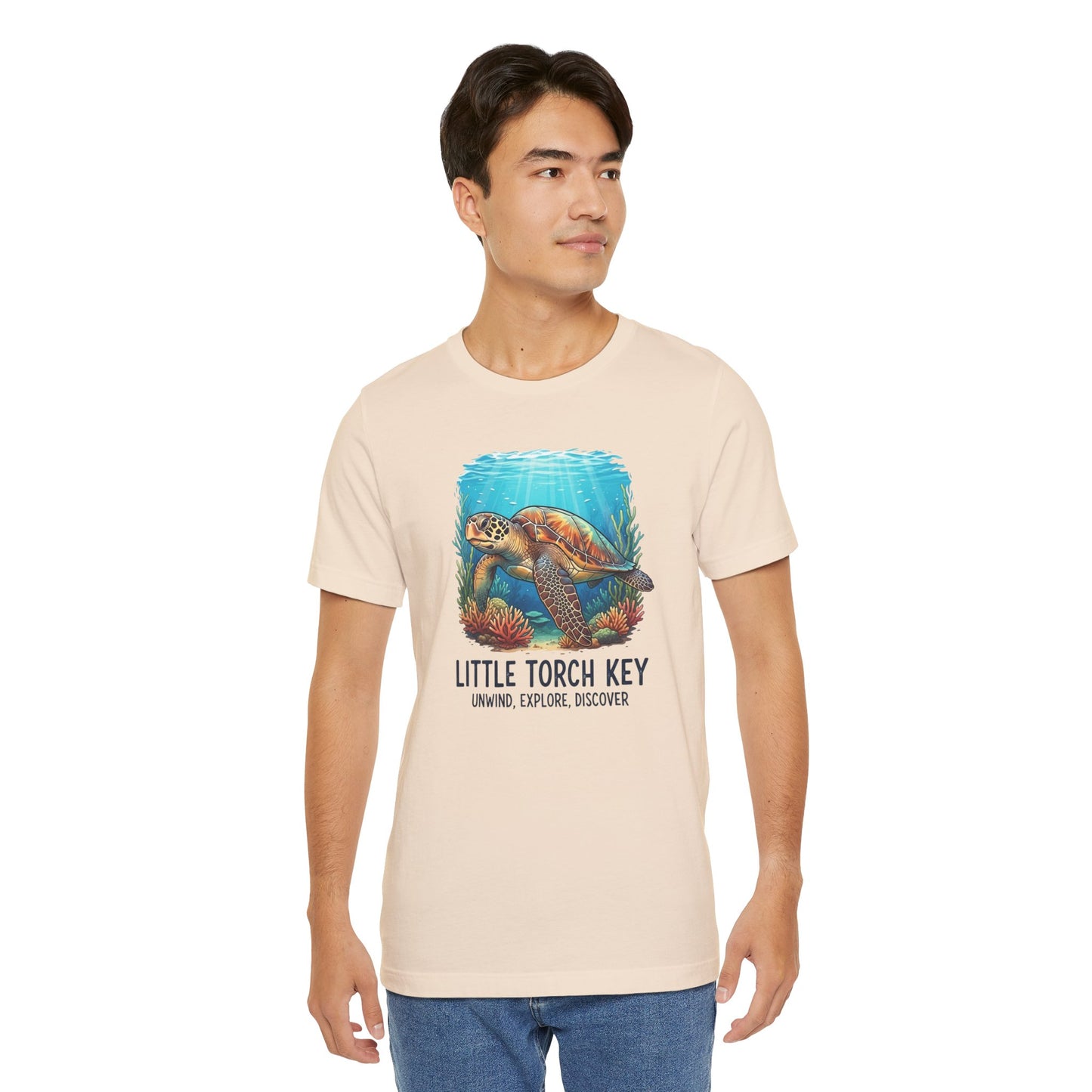FLORIDA KEYS COLLECTION Little Torch Key Turtle Tee - Explore, Discover, Unwind