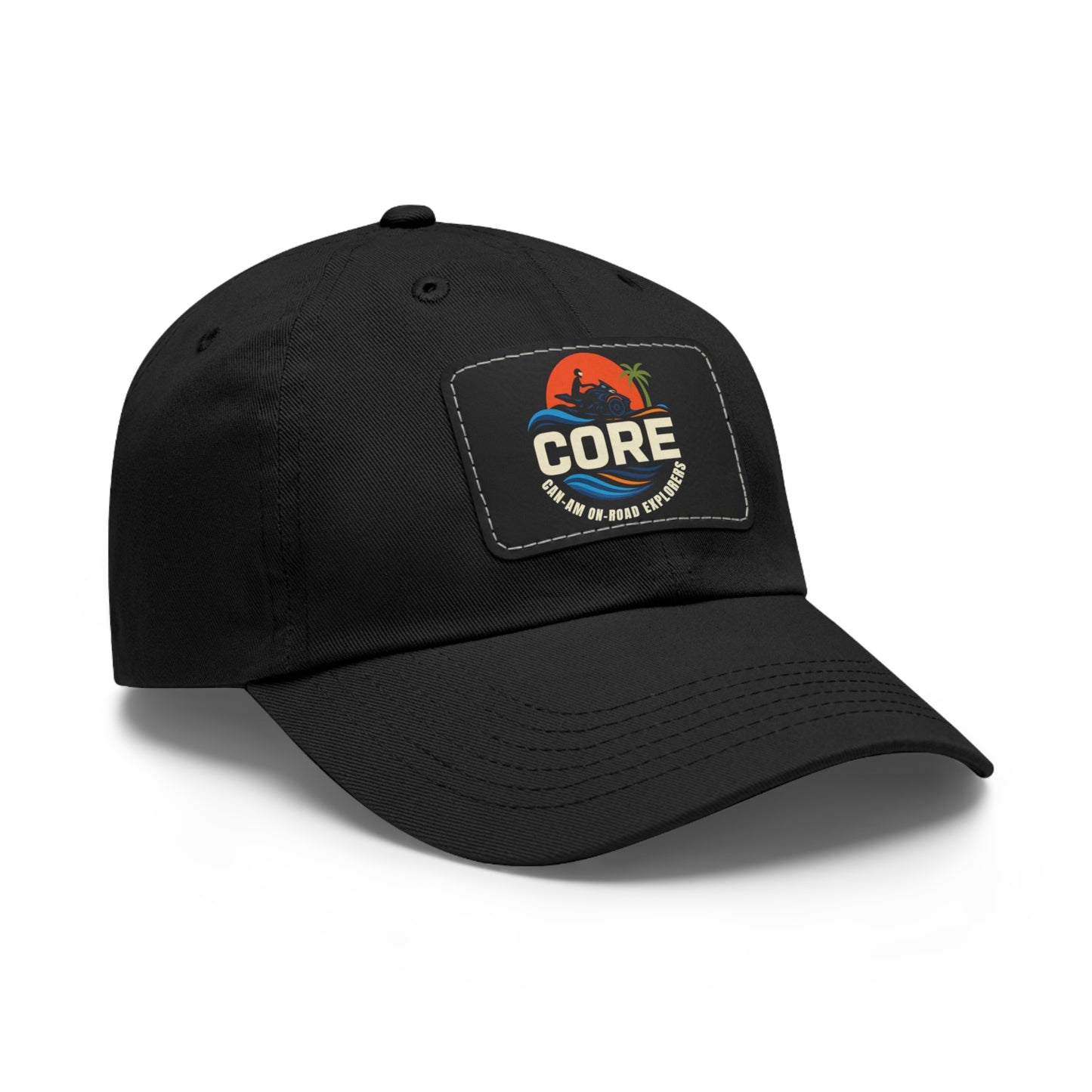 Core with Leather Patch, Casual Cap