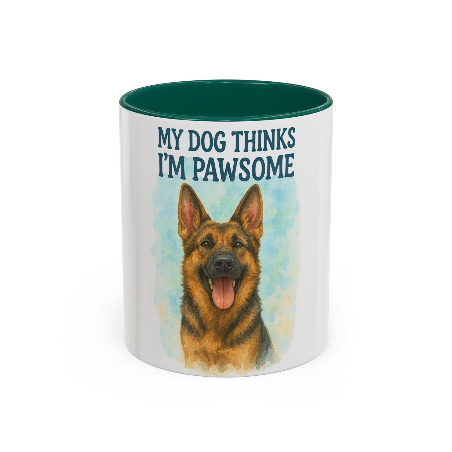 Funny Dog Lover Mug - 'My Dog Thinks I'm Pawsome' - 11oz