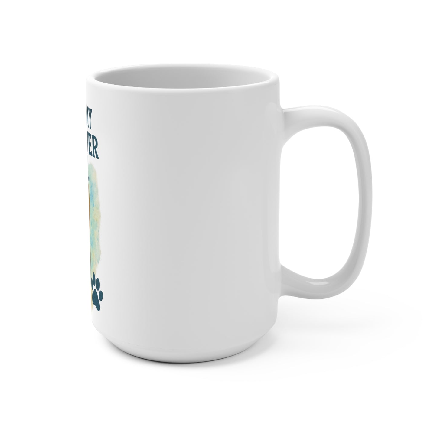 15oz Dog Lover Mug - 'This Is My Dog-Lover Fuel' Coffee Cup for Pet Owners