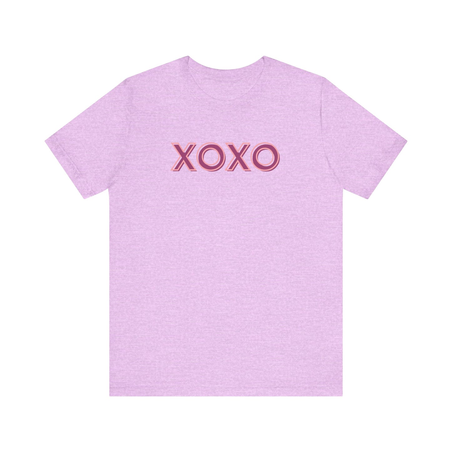 XOXO Unisex Jersey Tee - Perfect for Valentine's Day & Everyday Love