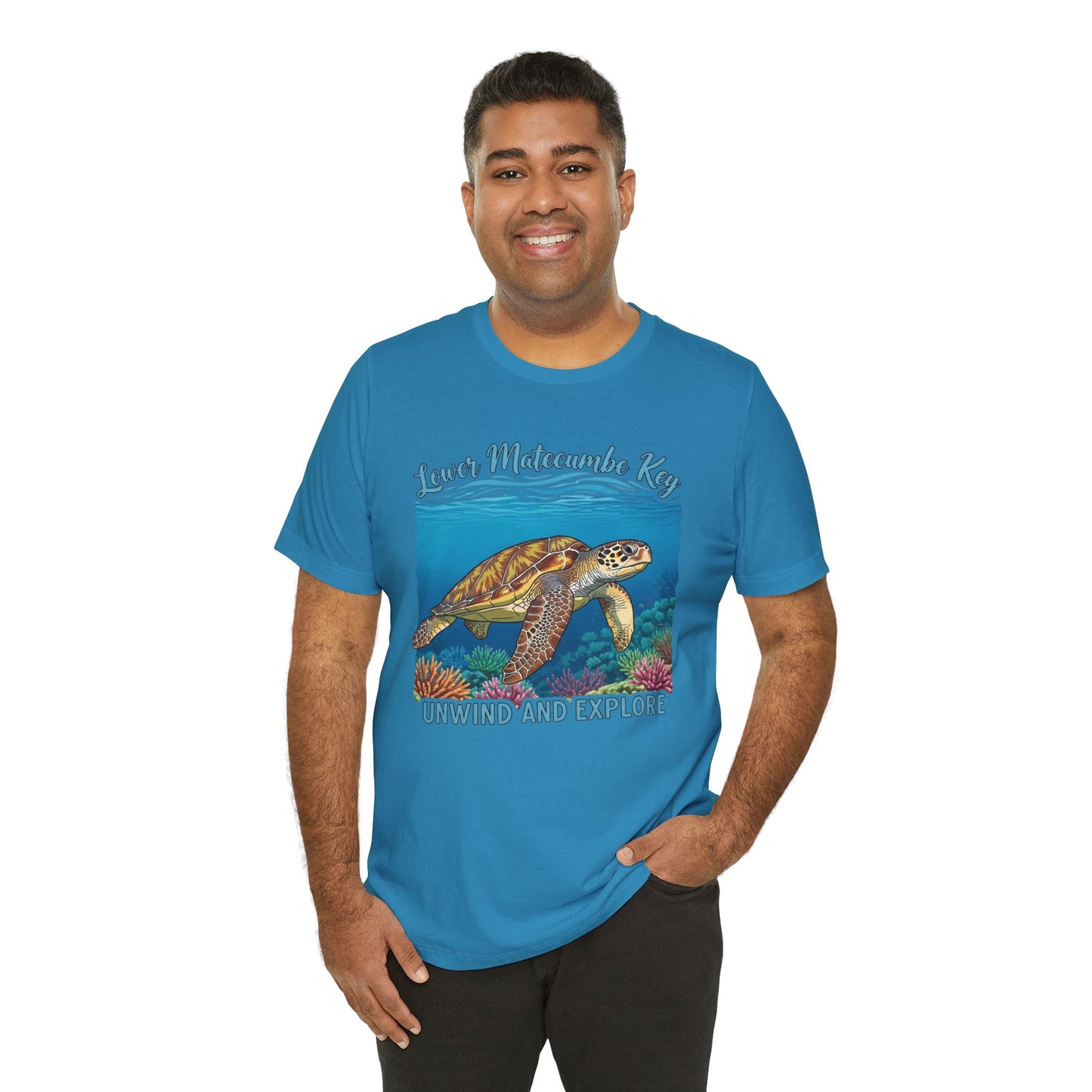 FLORIDA KEYS COLLECTION Lower Matecumbe Key 'Unwind and Explore' Design with Sea Turtle