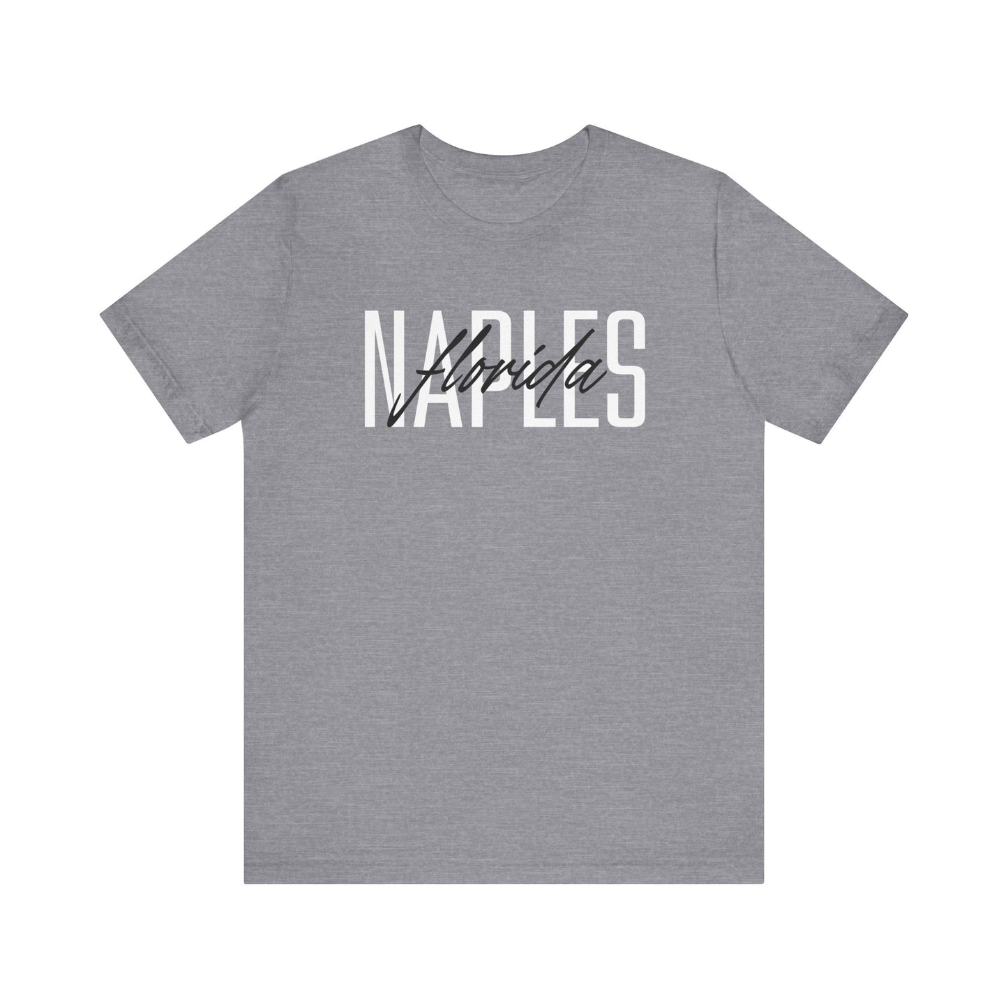 Naples Florida Unisex Tee, Casual Summer Shirt, Vacation Apparel