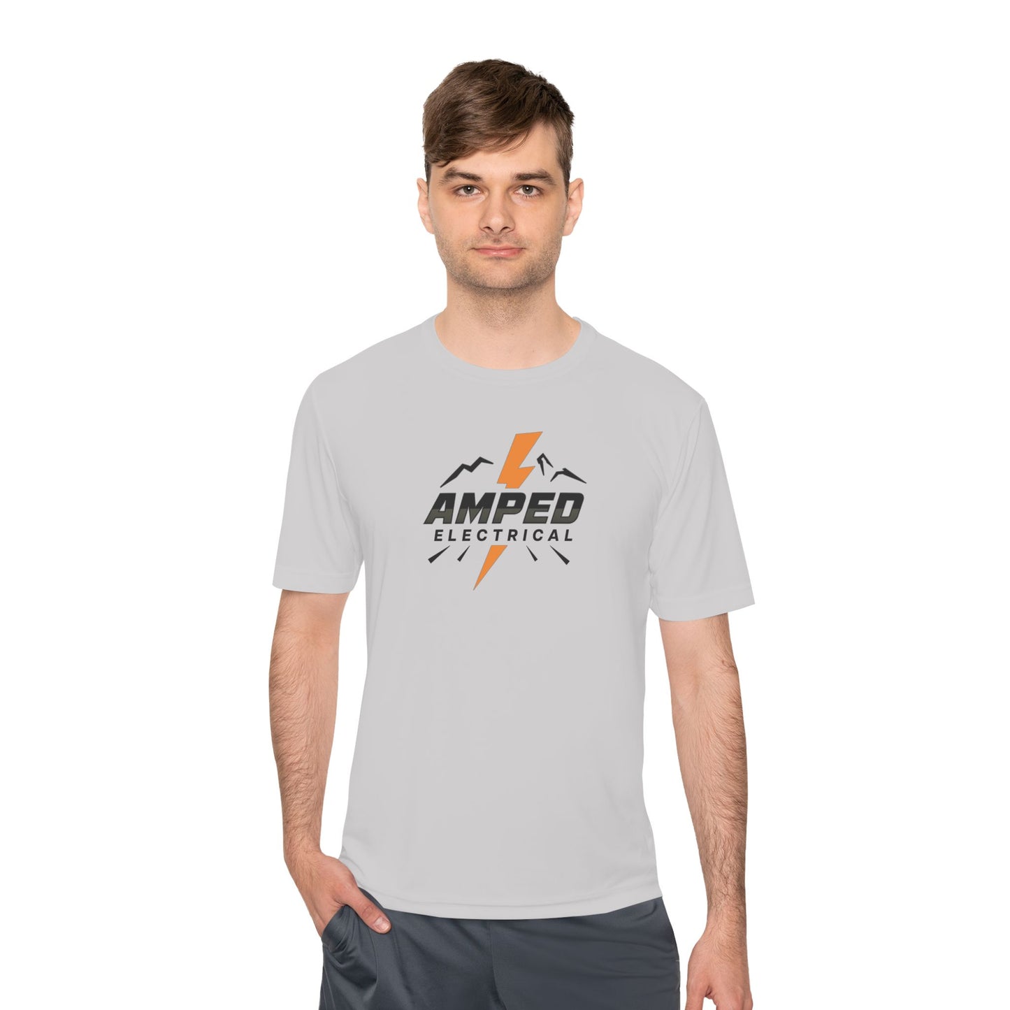 Amped Electrical Unisex Moisture Wicking Tee