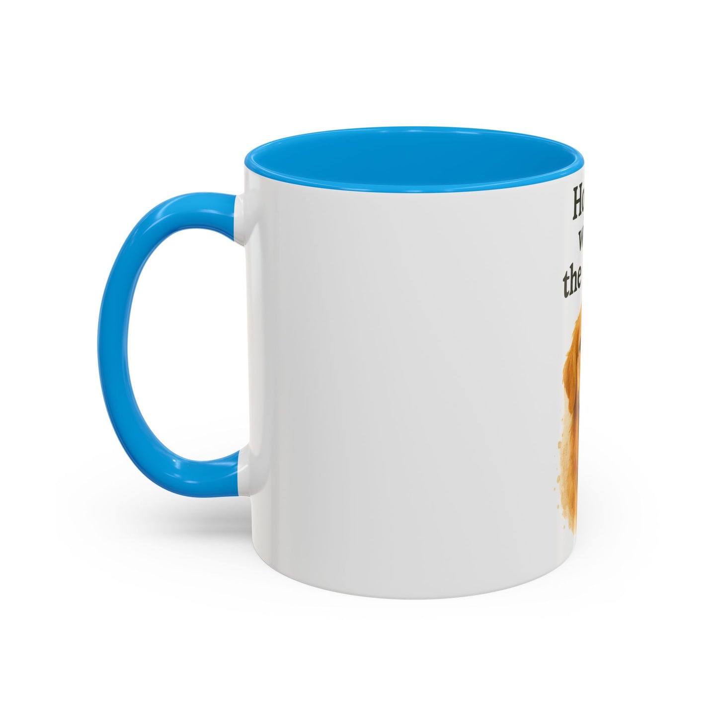 Home Is Where The Dog Is Mug – Colorful Pet Lover’s Coffee Cup (11oz, 15oz)