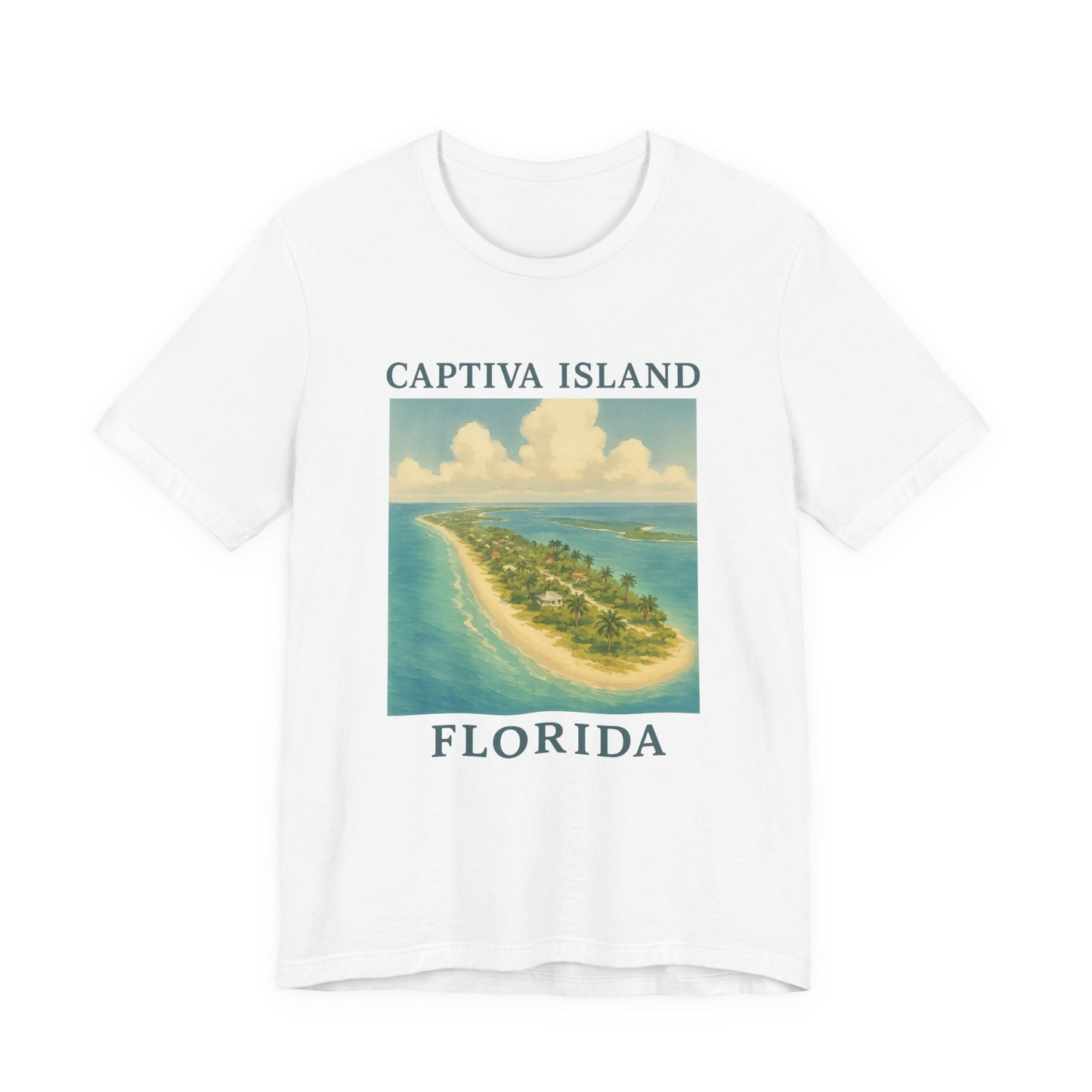Captiva Island Florida T-Shirt, Vintage Island Tee, Beach Lover's Apparel