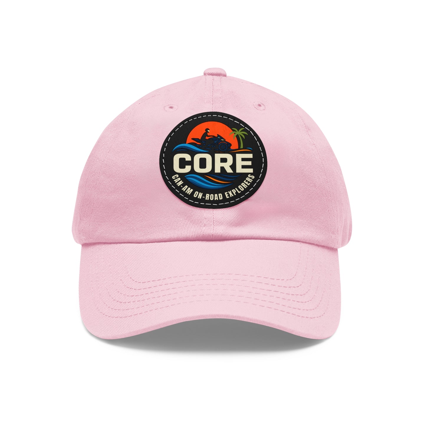 CORE Hat with Round Leather Patch | Outdoor Explorer Cap