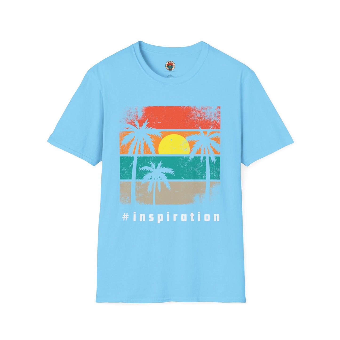 Inspiration Florida Sunset Graphic Unisex Softstyle T-Shirt