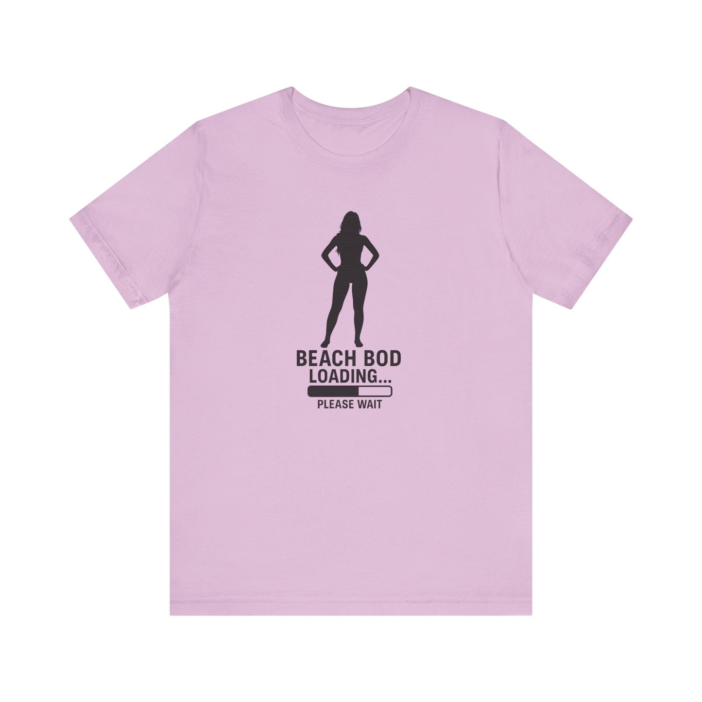 Beach Bod Loading Unisex Tee, Funny T-Shirt for Summer, Workout Motivation Shirt