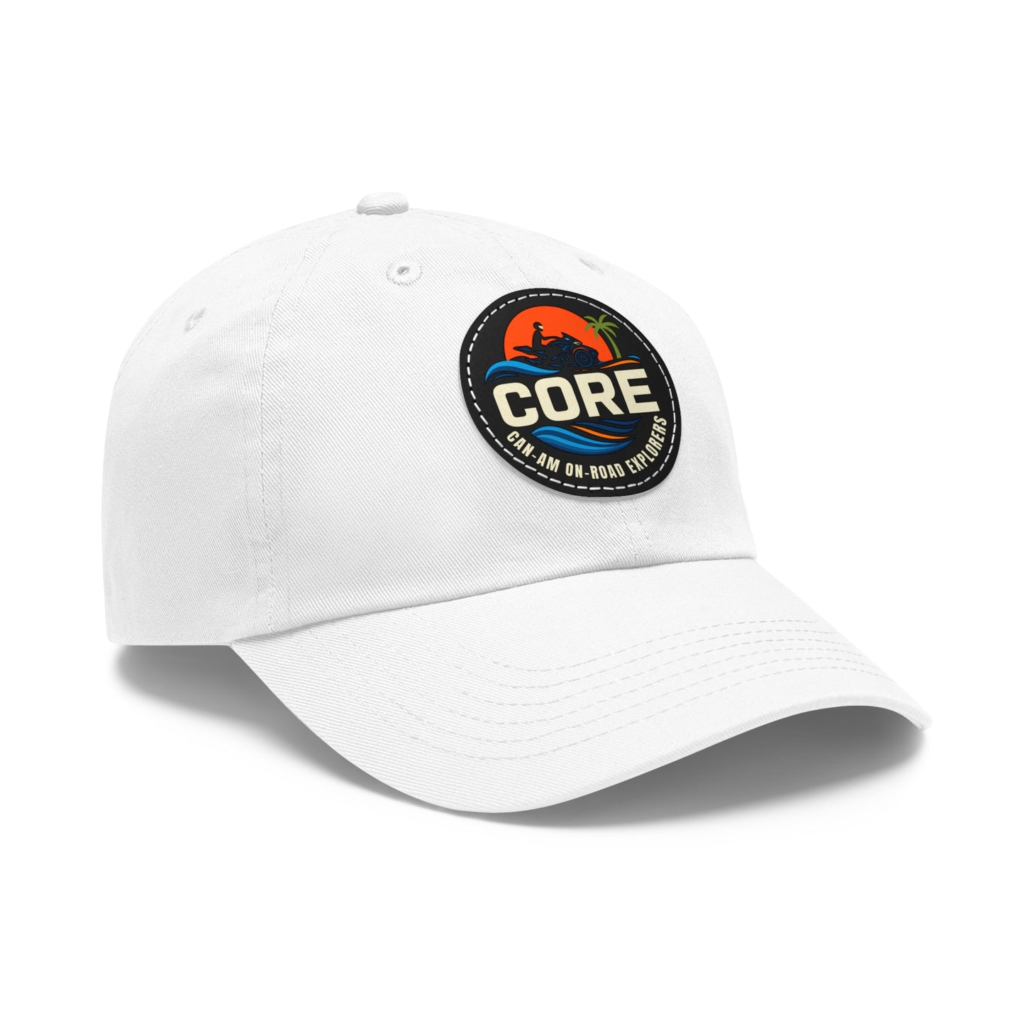 CORE Hat with Round Leather Patch | Outdoor Explorer Cap