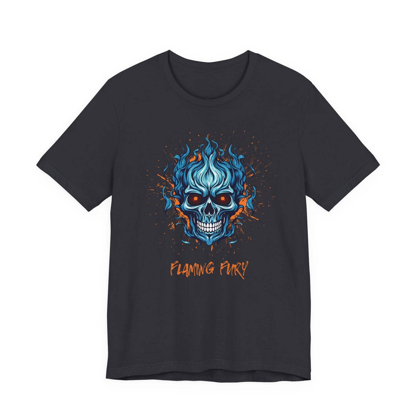 Flaming Fury Graphic Tee for Casual Style
