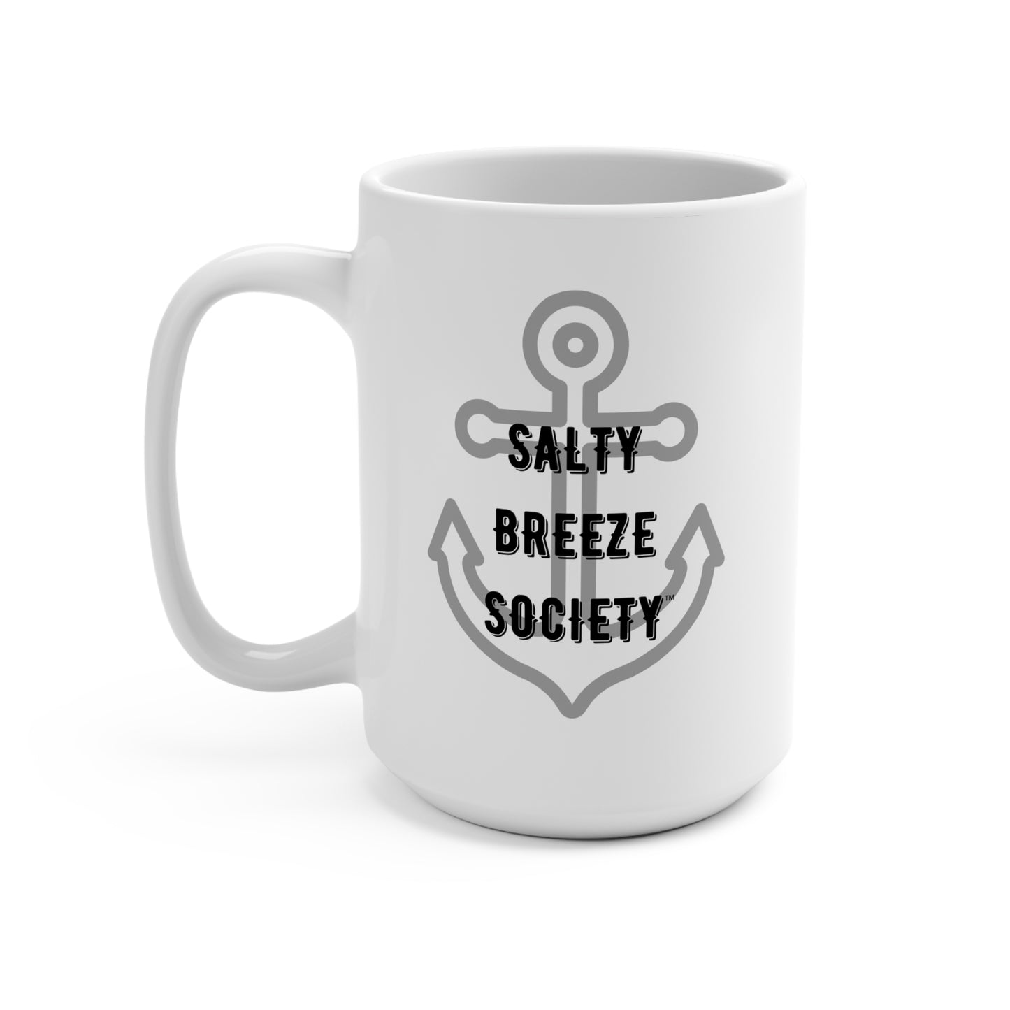 Tropical Paradise Mug - Salty Breeze Society Design | 15oz Ceramic Coffee Cup