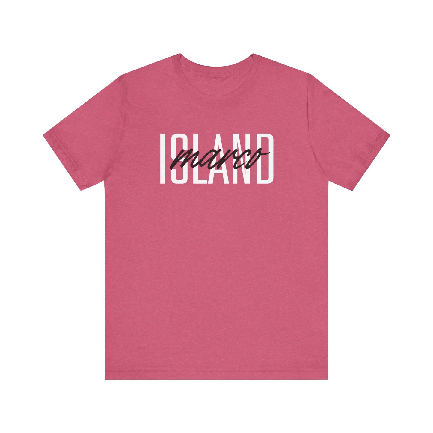Marco Island Unisex Tee - Tropical Vibe Shirt for Beach Lovers, Summer Wear