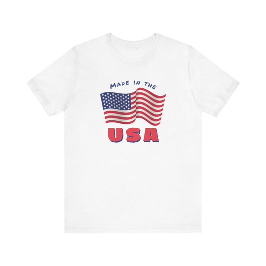 Patriotic USA Graphic Tee - Made in the USA