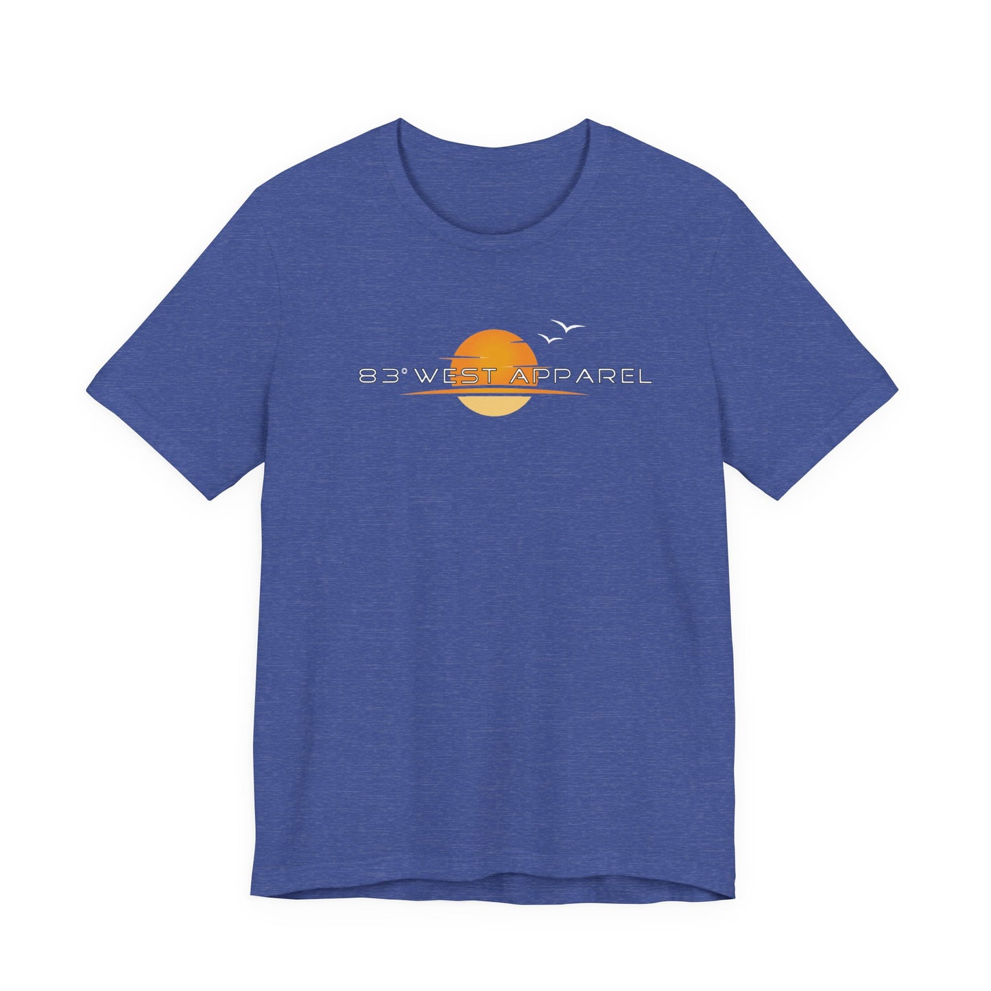 83 West Apparel Coastal Vibes Unisex Jersey Short Sleeve Tee - 83 West Apparel