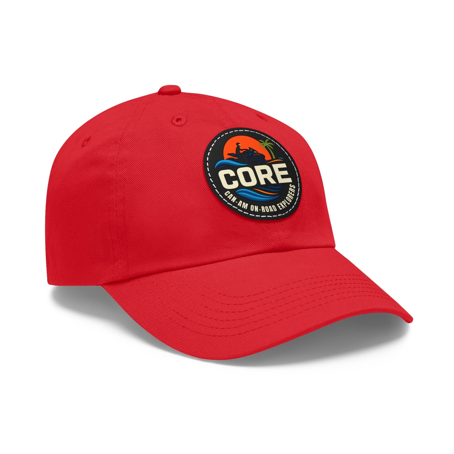 CORE Hat with Round Leather Patch | Outdoor Explorer Cap