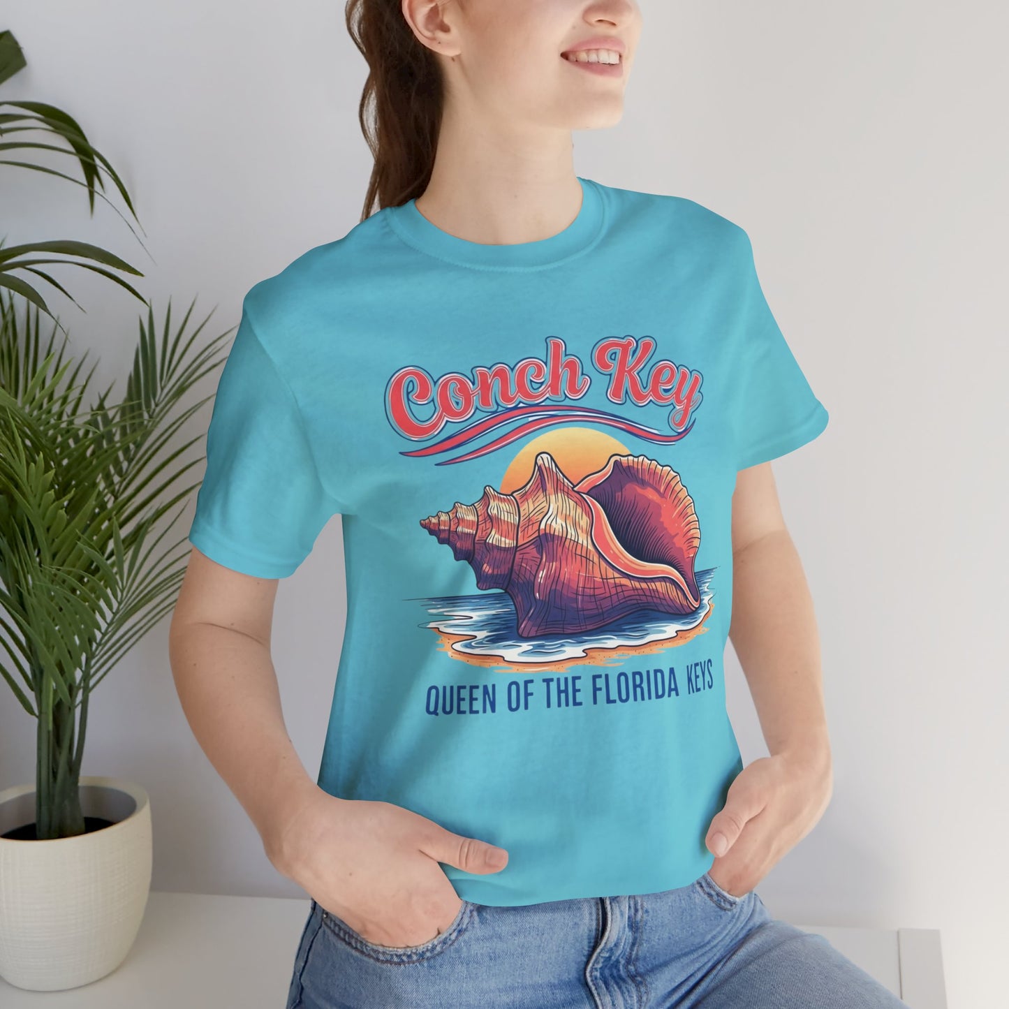 FLORIDA KEYS COLLECTION Conch Key Tee - Tropical Coastal Vibe