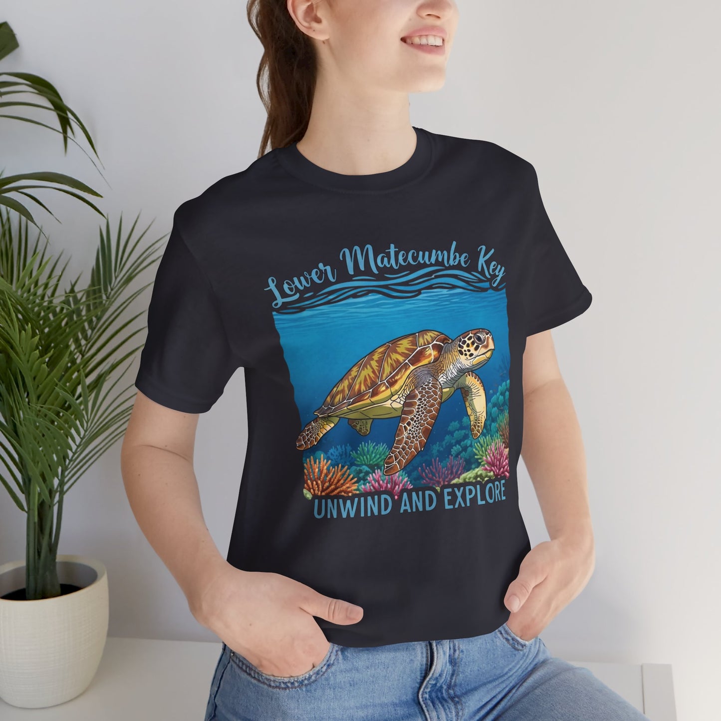 FLORIDA KEYS COLLECTION Lower Matecumbe Key 'Unwind and Explore' Design with Sea Turtle