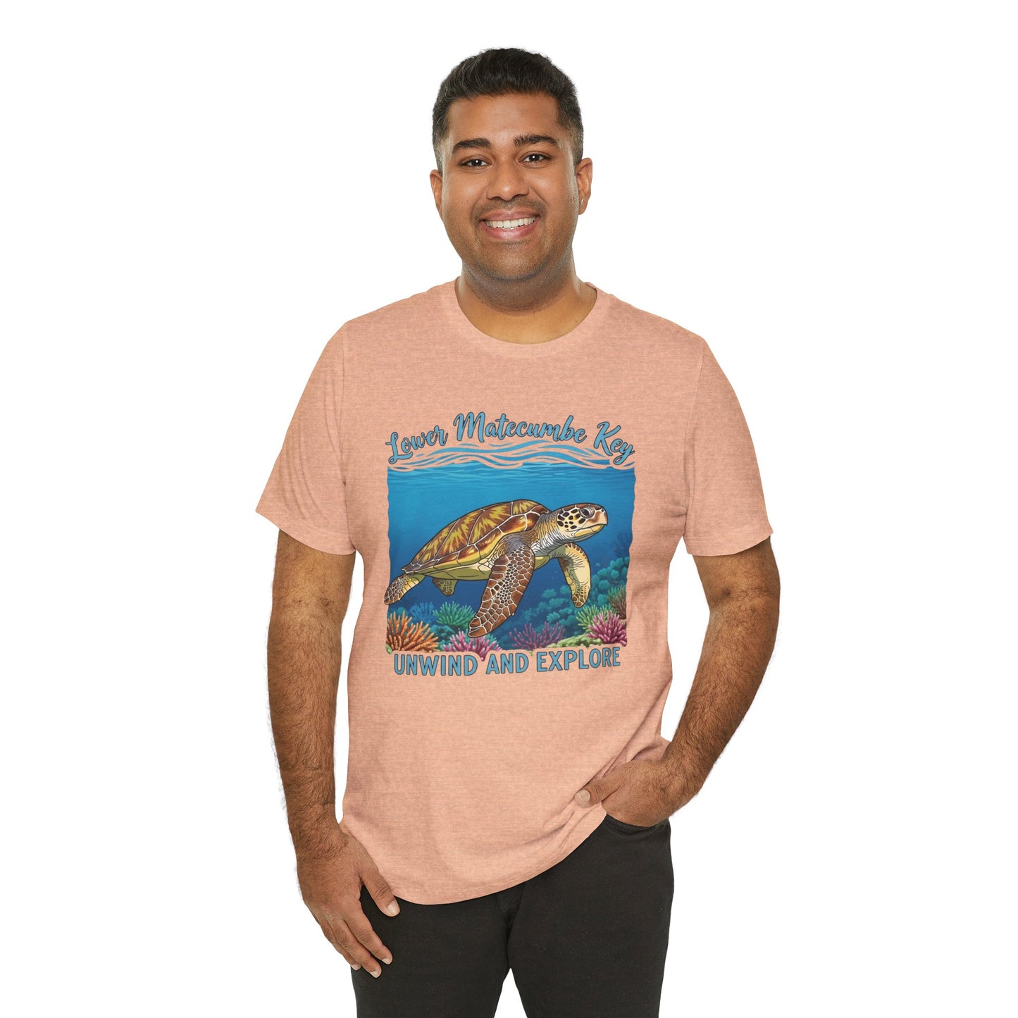 FLORIDA KEYS COLLECTION Lower Matecumbe Key 'Unwind and Explore' Design with Sea Turtle