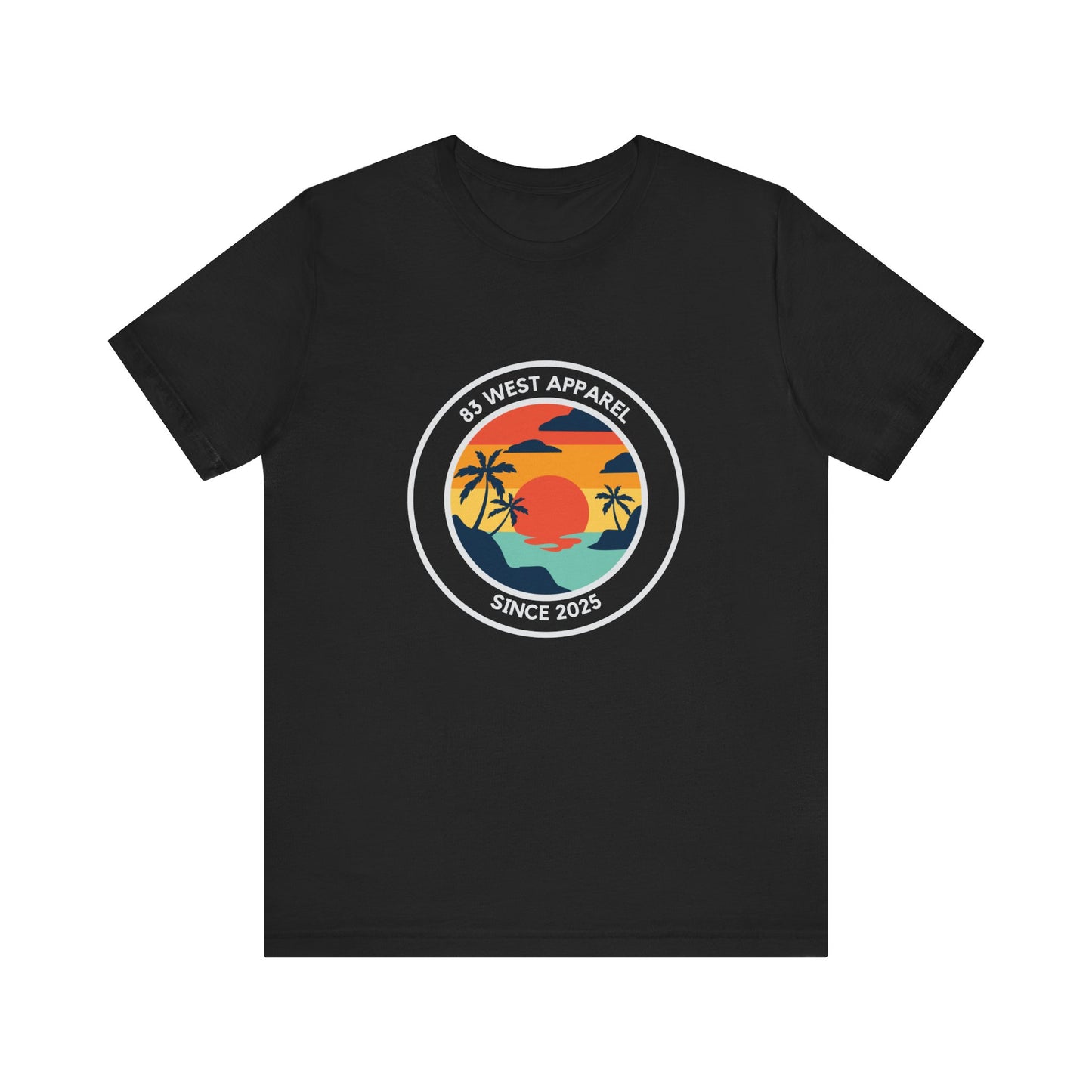 Tropical Sunset T-Shirt - 83 West Apparel - Casual Summer Vibe