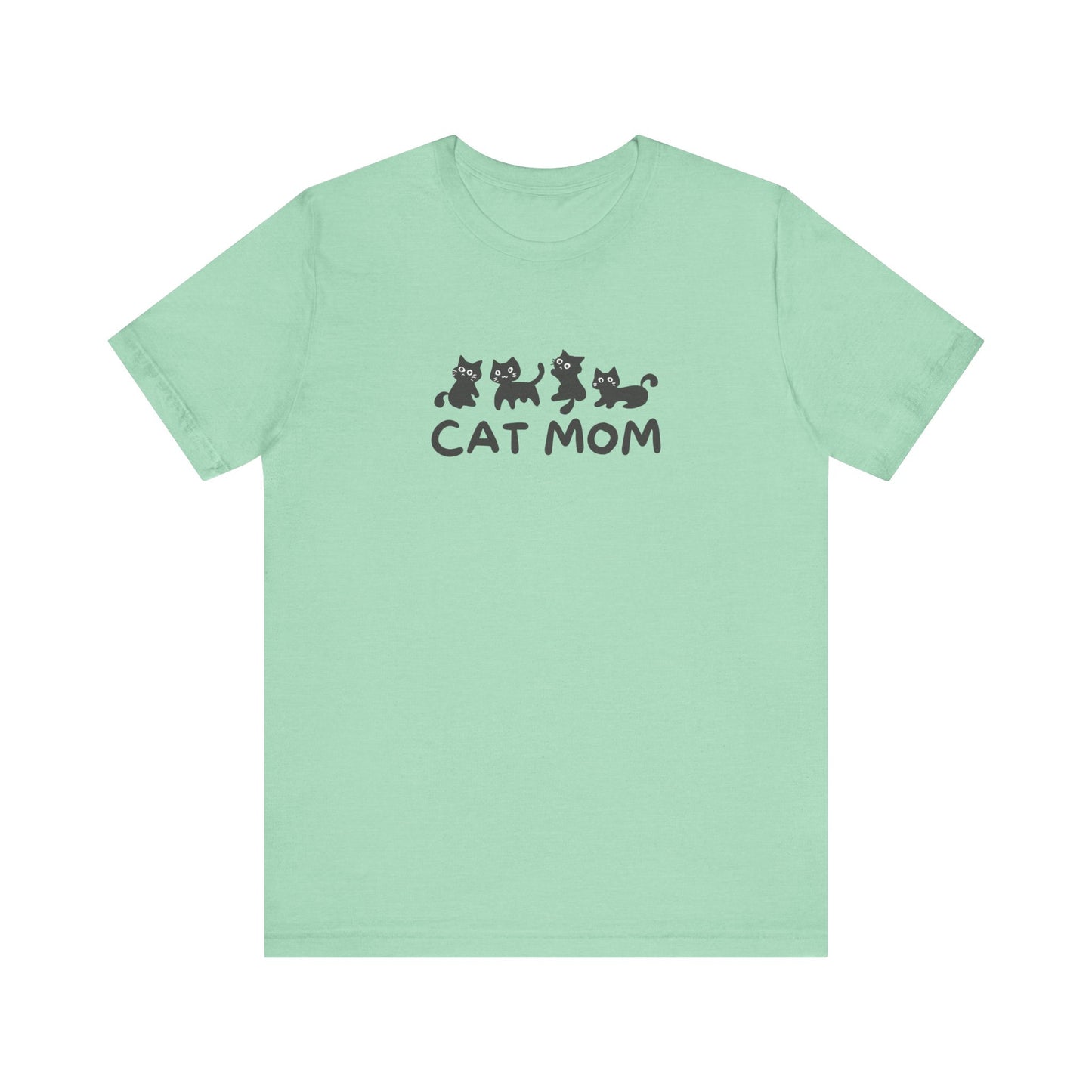 Cat Mom Unisex Jersey Tee - Perfect Gift for Cat Lovers