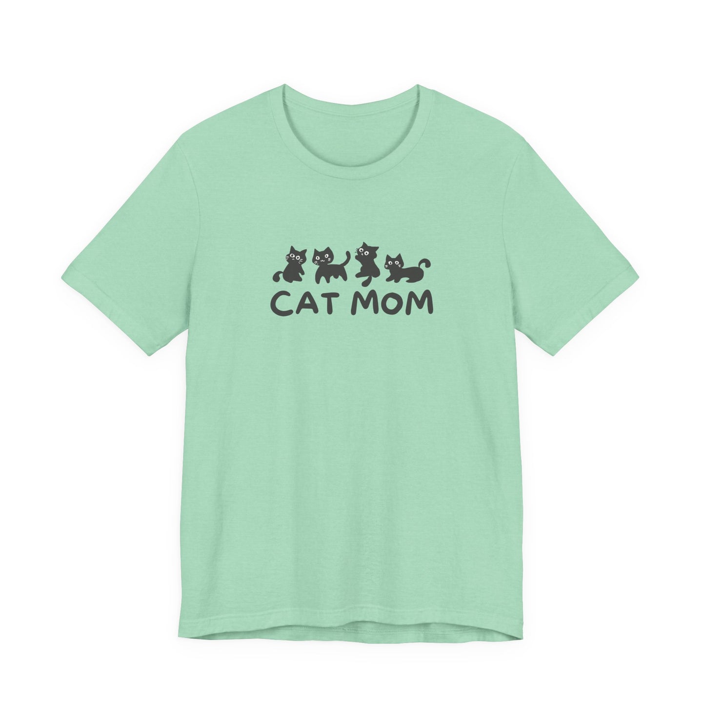 Cat Mom Unisex Jersey Tee - Perfect Gift for Cat Lovers